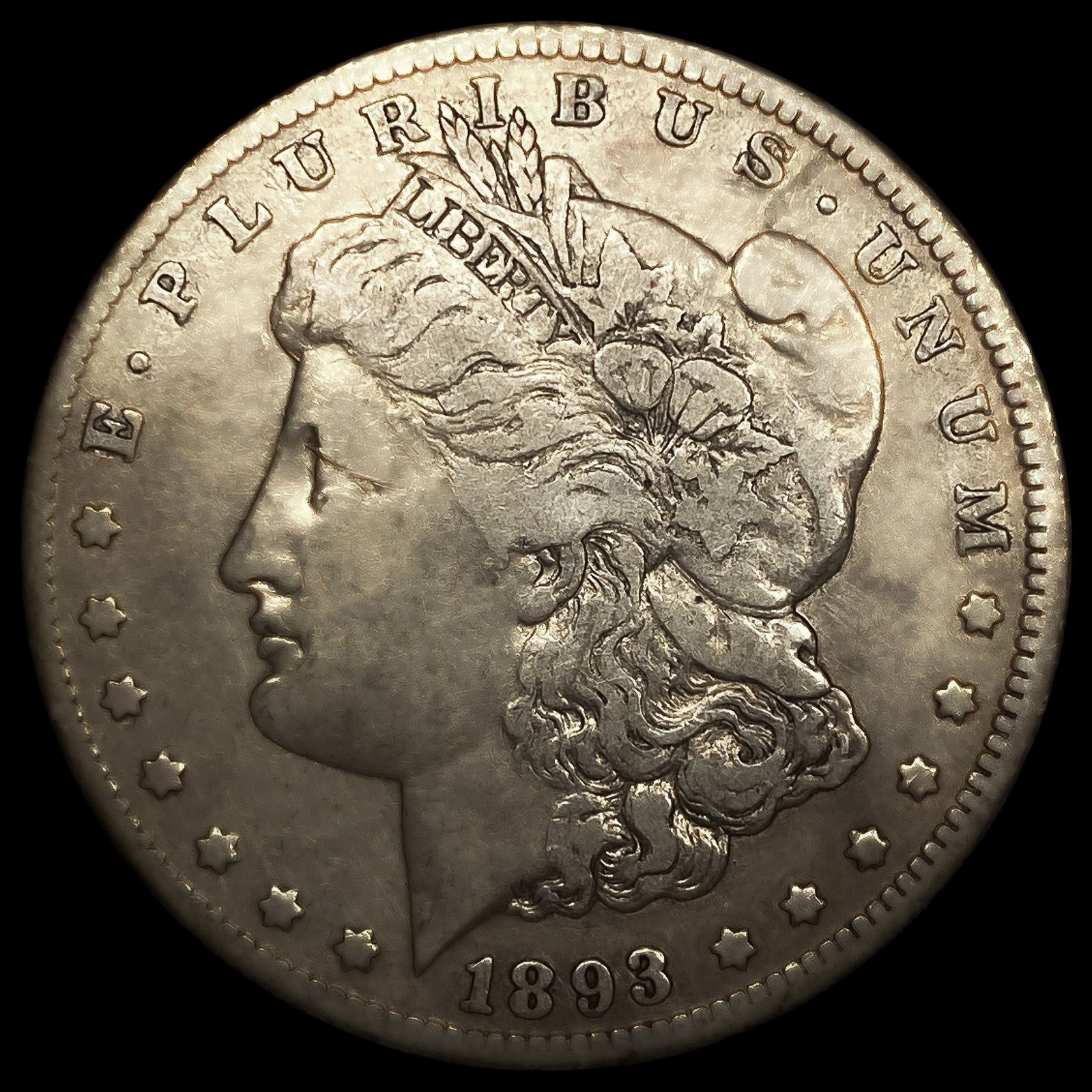 1893-CC Morgan Silver Dollar (1 of 2)