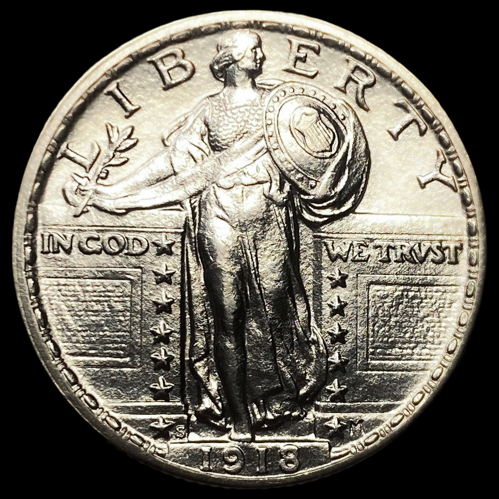1918-S Standing Liberty Quarter (1 of 2)
