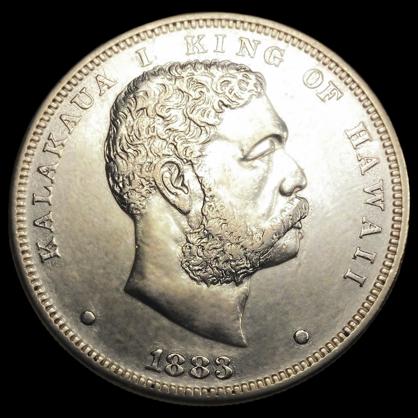 1883 Kingdom of Hawaii Dollar (1 of 2)