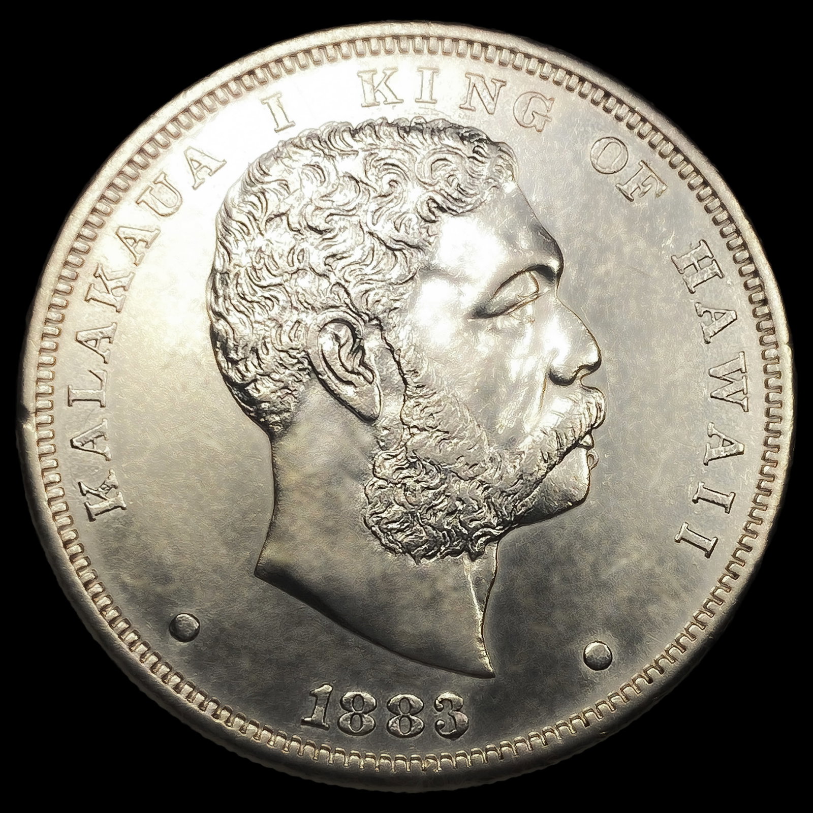 1883 Kingdom of Hawaii Dollar (1 of 2)