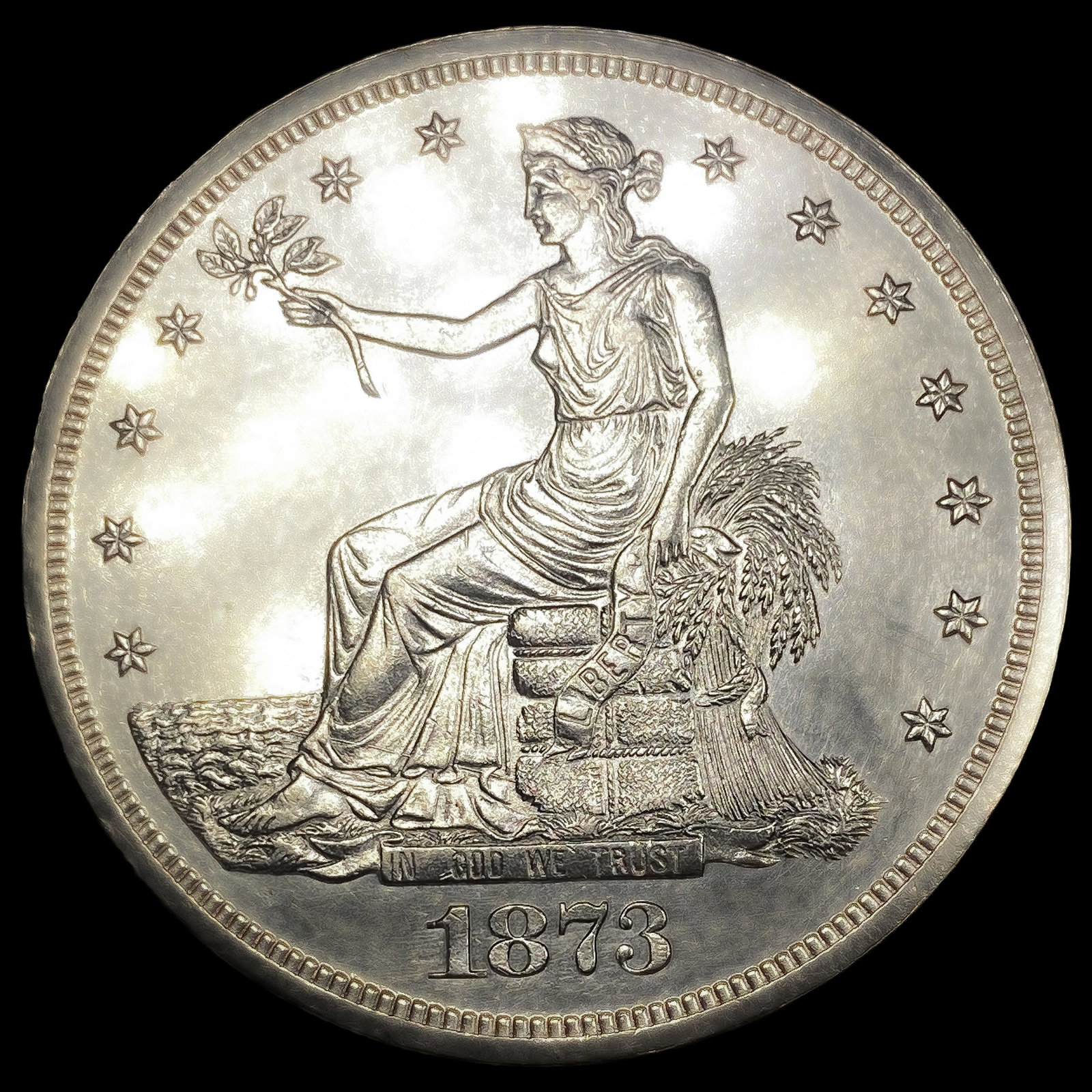 1873 Silver Trade Dollar (1 of 2)