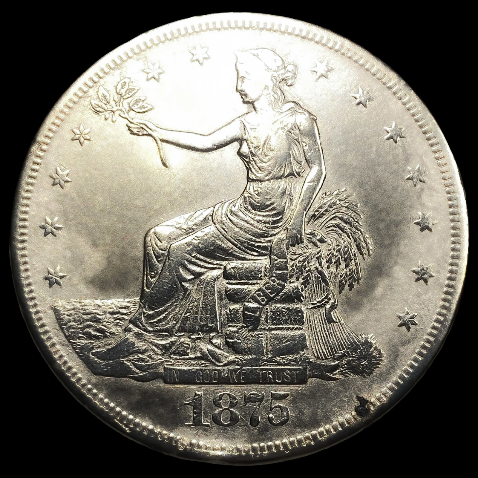 1875-CC Morgan Silver Dollar (1 of 2)