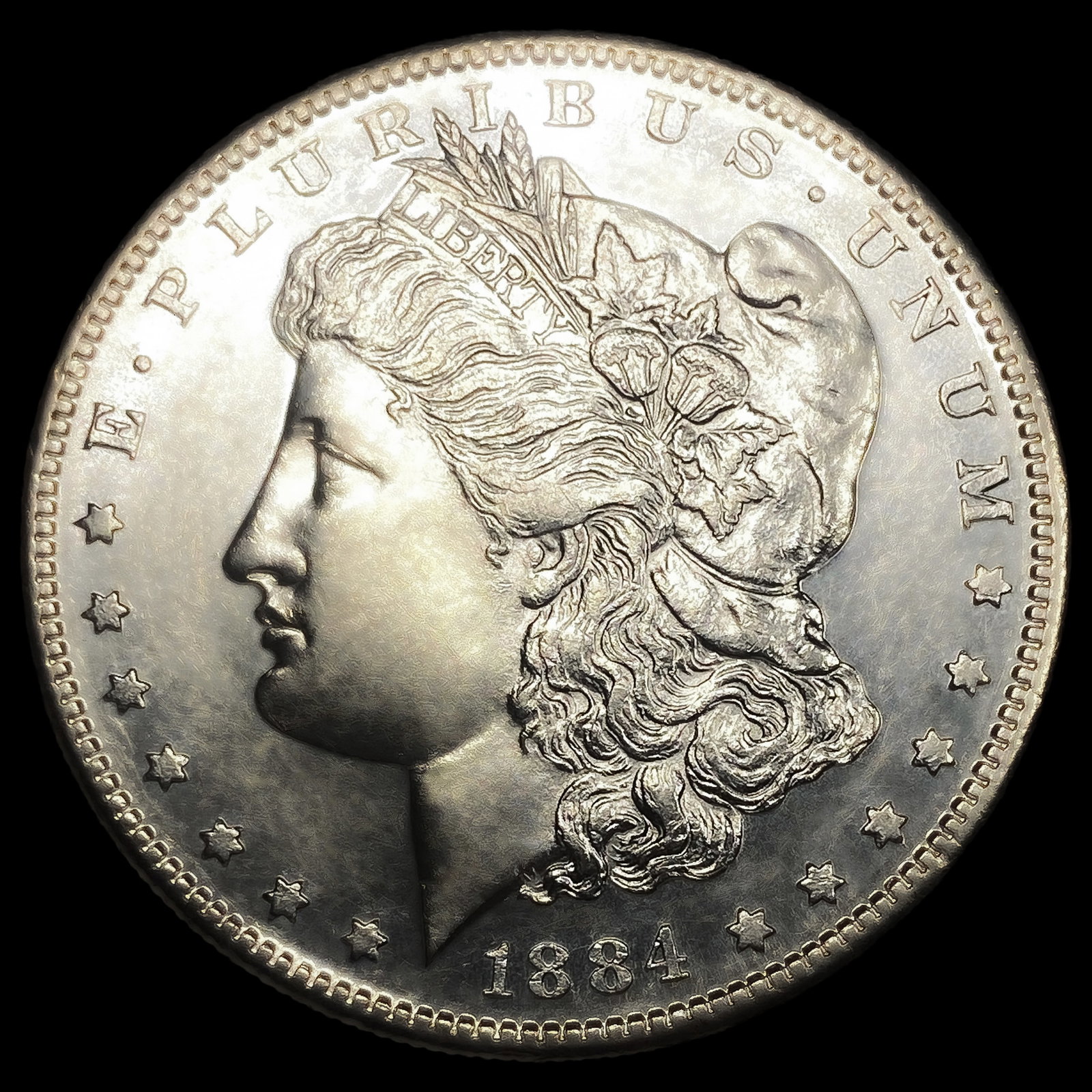 1884-S Morgan Silver Dollar (1 of 2)