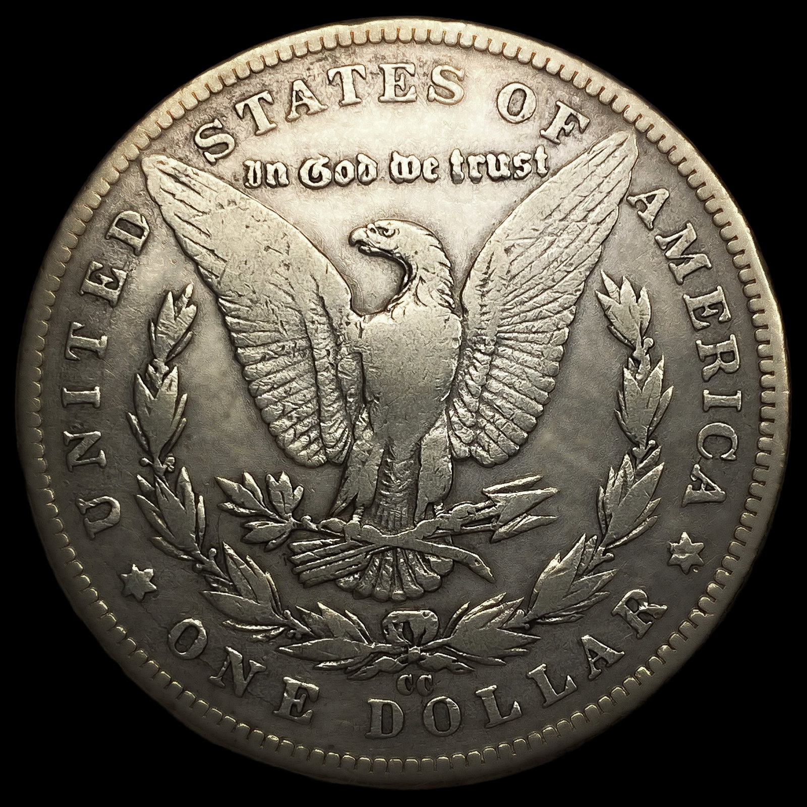 1889-CC Morgan Silver Dollar - 2