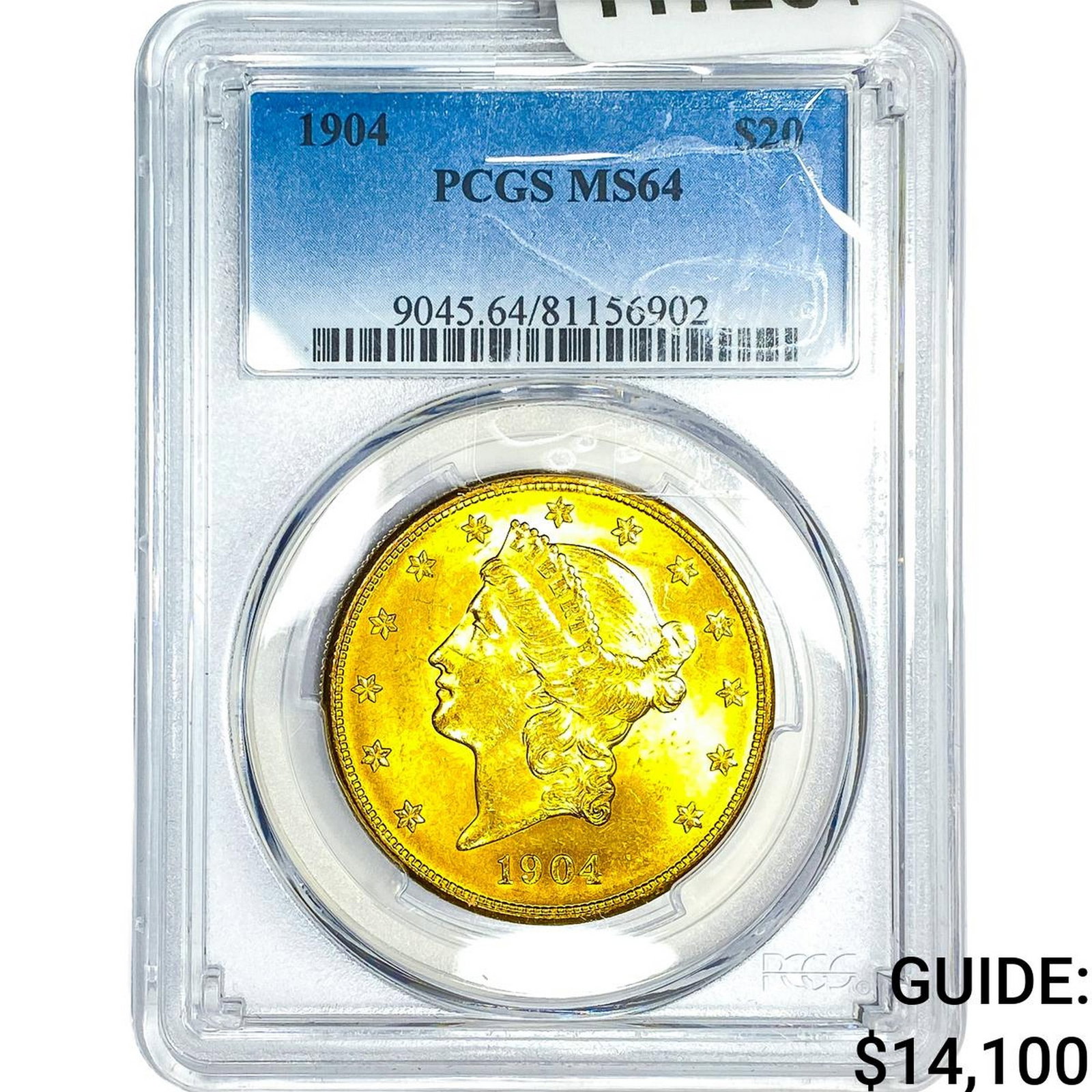 1904 $20 Gold Double Eagle PCGS MS64 (1 of 4)
