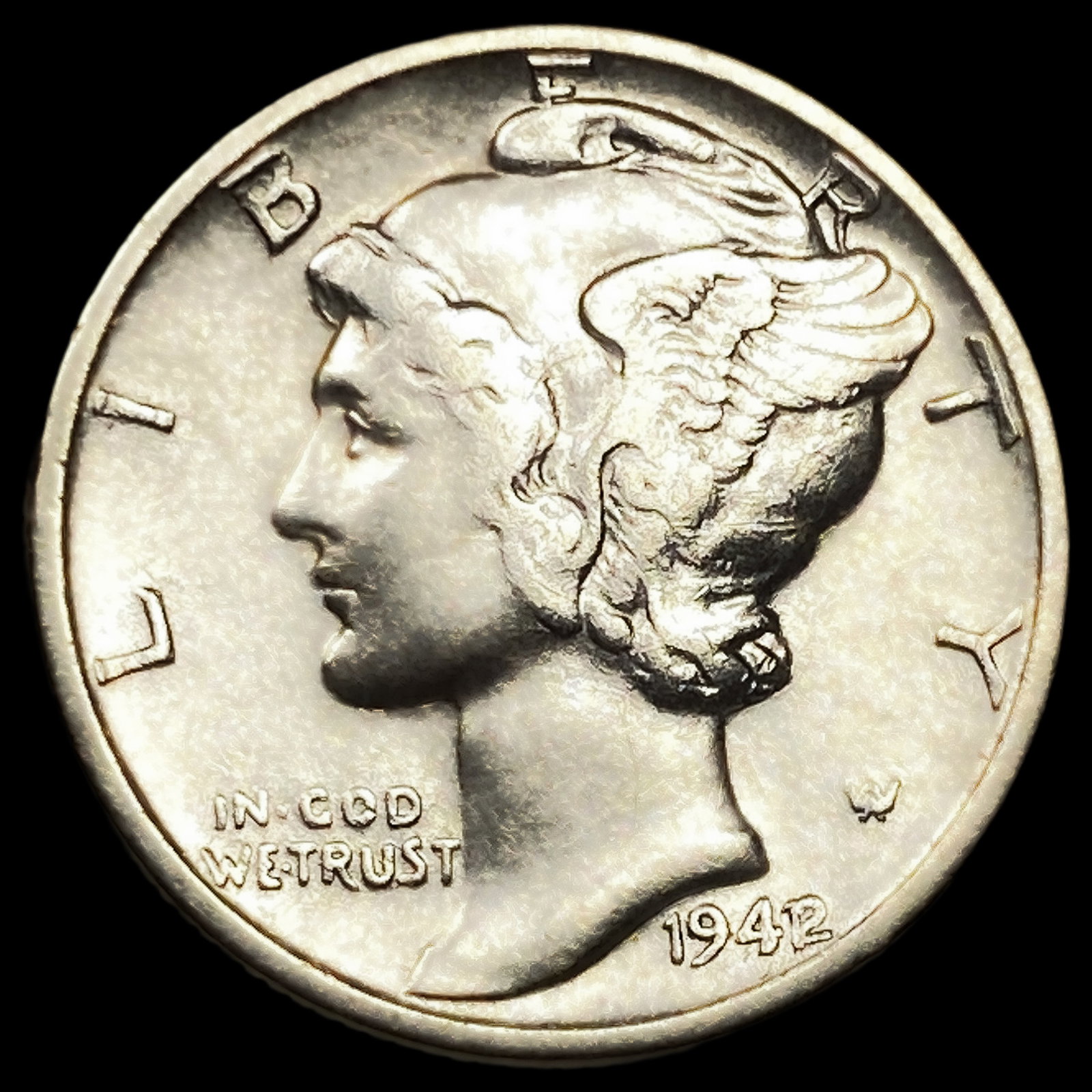 1942/1 Mercury Dime (1 of 2)