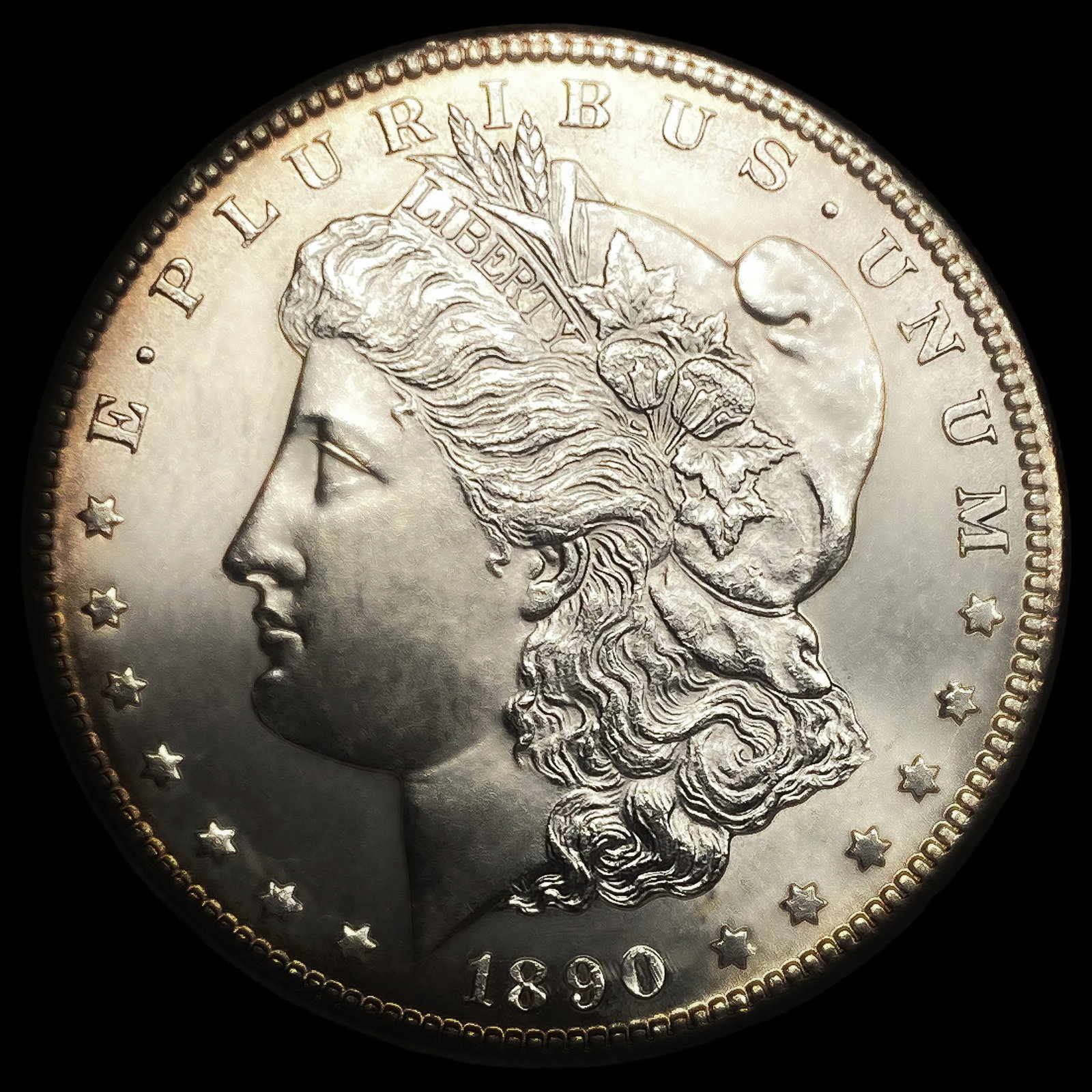 1890-CC Morgan Silver Dollar (1 of 2)