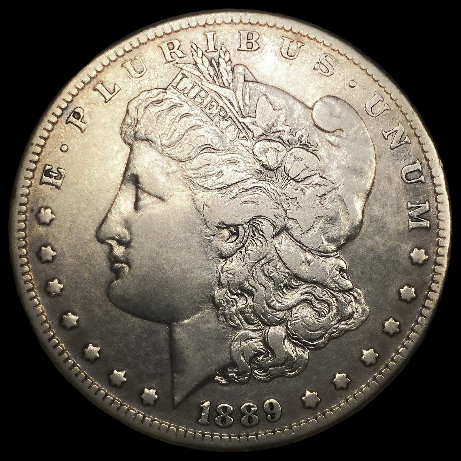 1889-CC Morgan Silver Dollar (1 of 2)