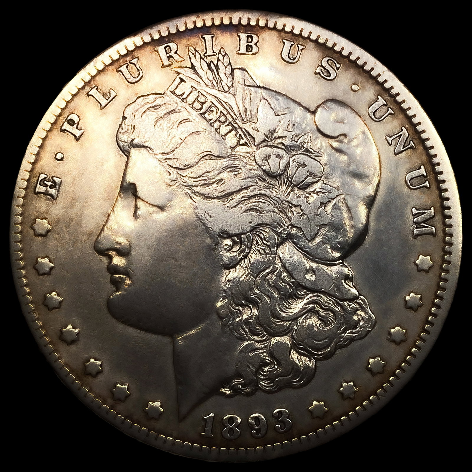 1893-CC Morgan Silver Dollar: 1893-CC Morgan Silver Dollar