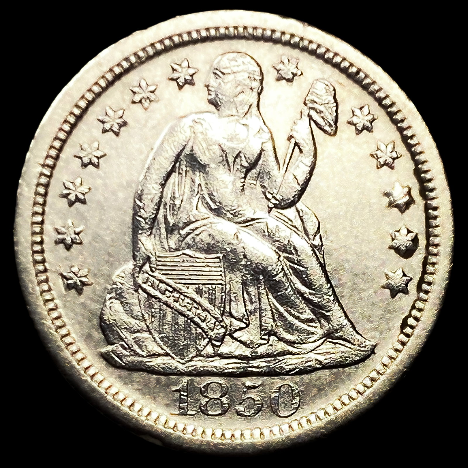 1850-O Seated Liberty Dime (1 of 2)