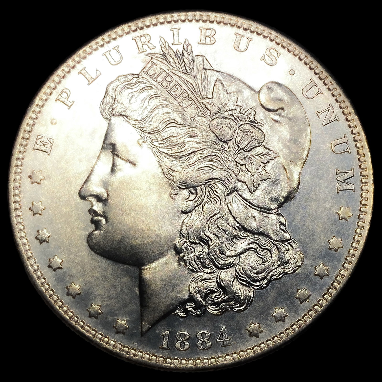 1884-S Morgan Silver Dollar: 1884-S Morgan Silver Dollar