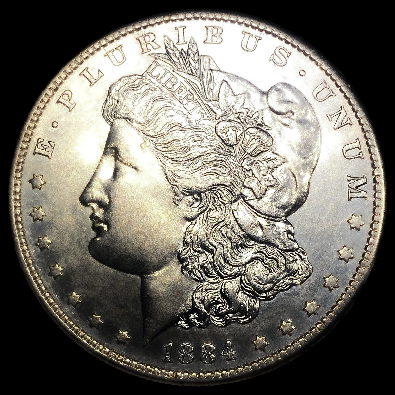 1884-S Morgan Silver Dollar (1 of 2)