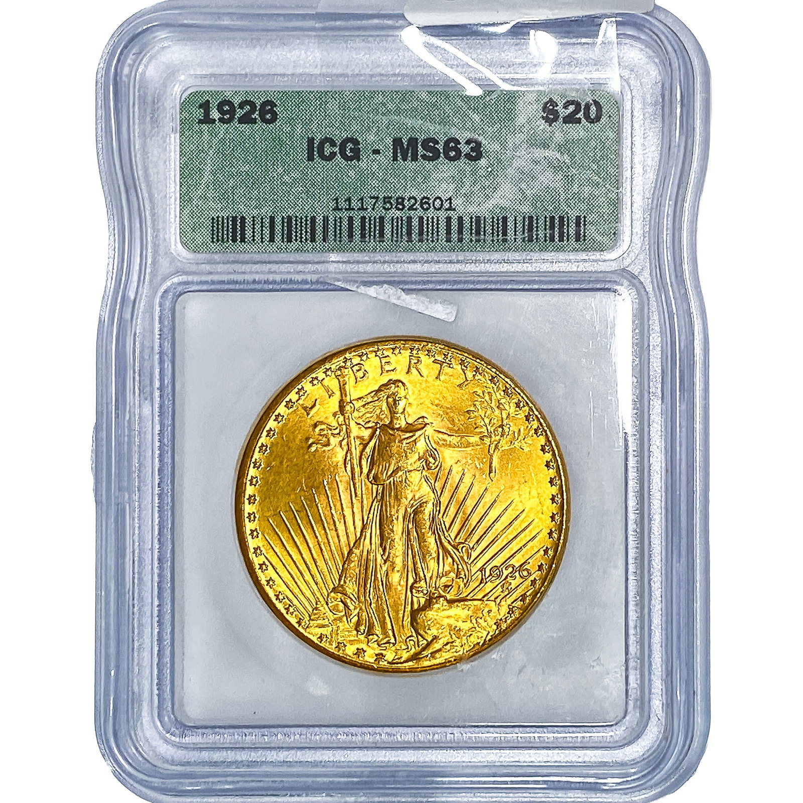 1926 $20 Gold Double Eagle ICG MS63 (1 of 4)