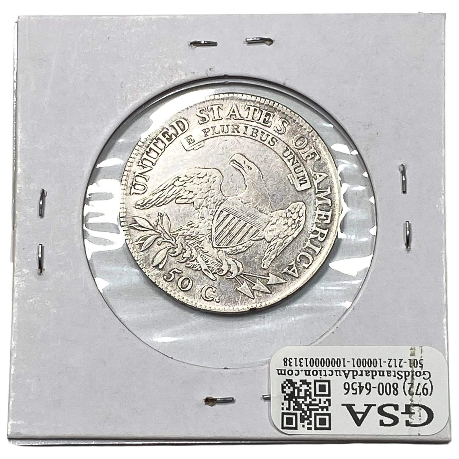 1809 Capped Bust Half Dollar Normal Edge - 2