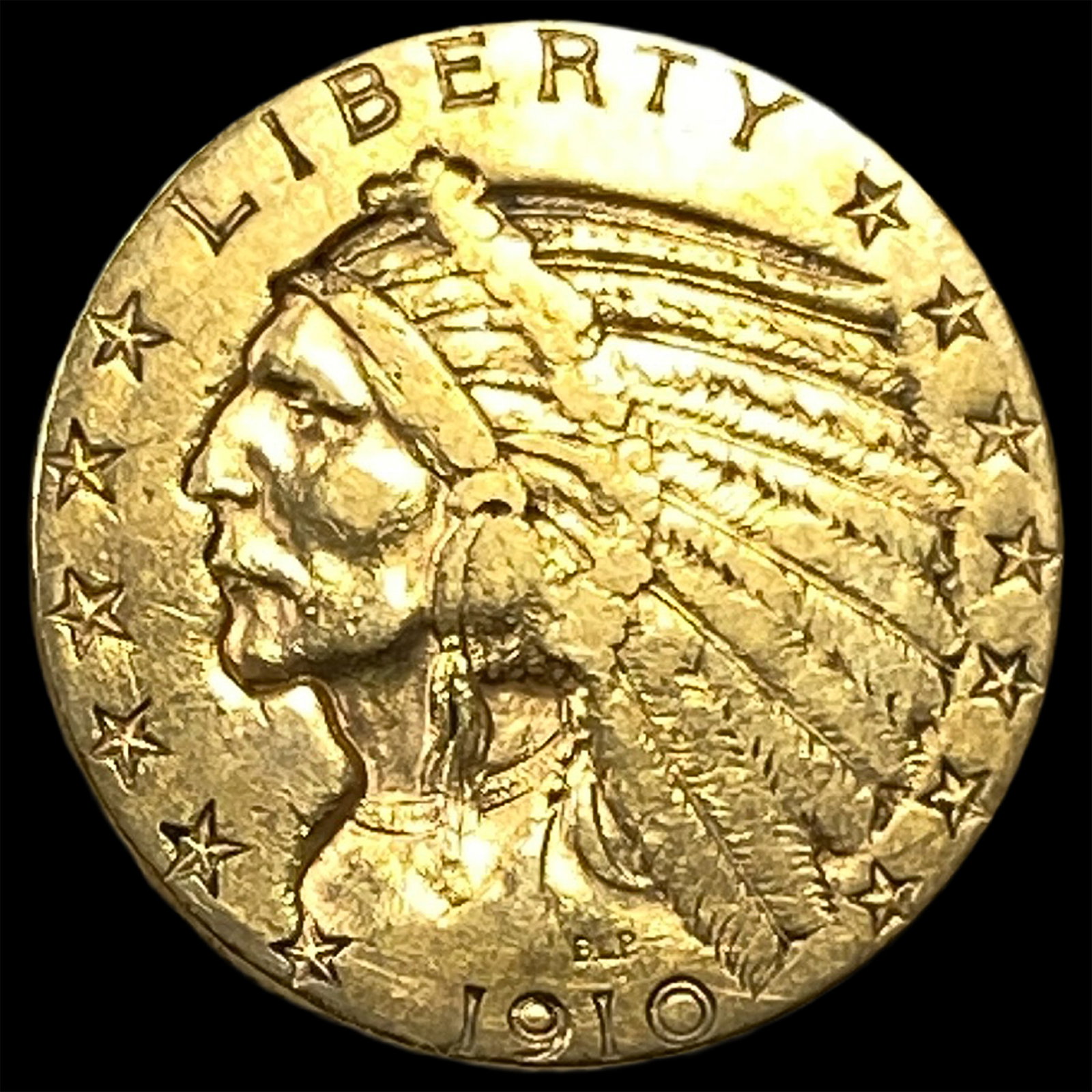 1910 $5 Gold Half Eagle (1 of 2)