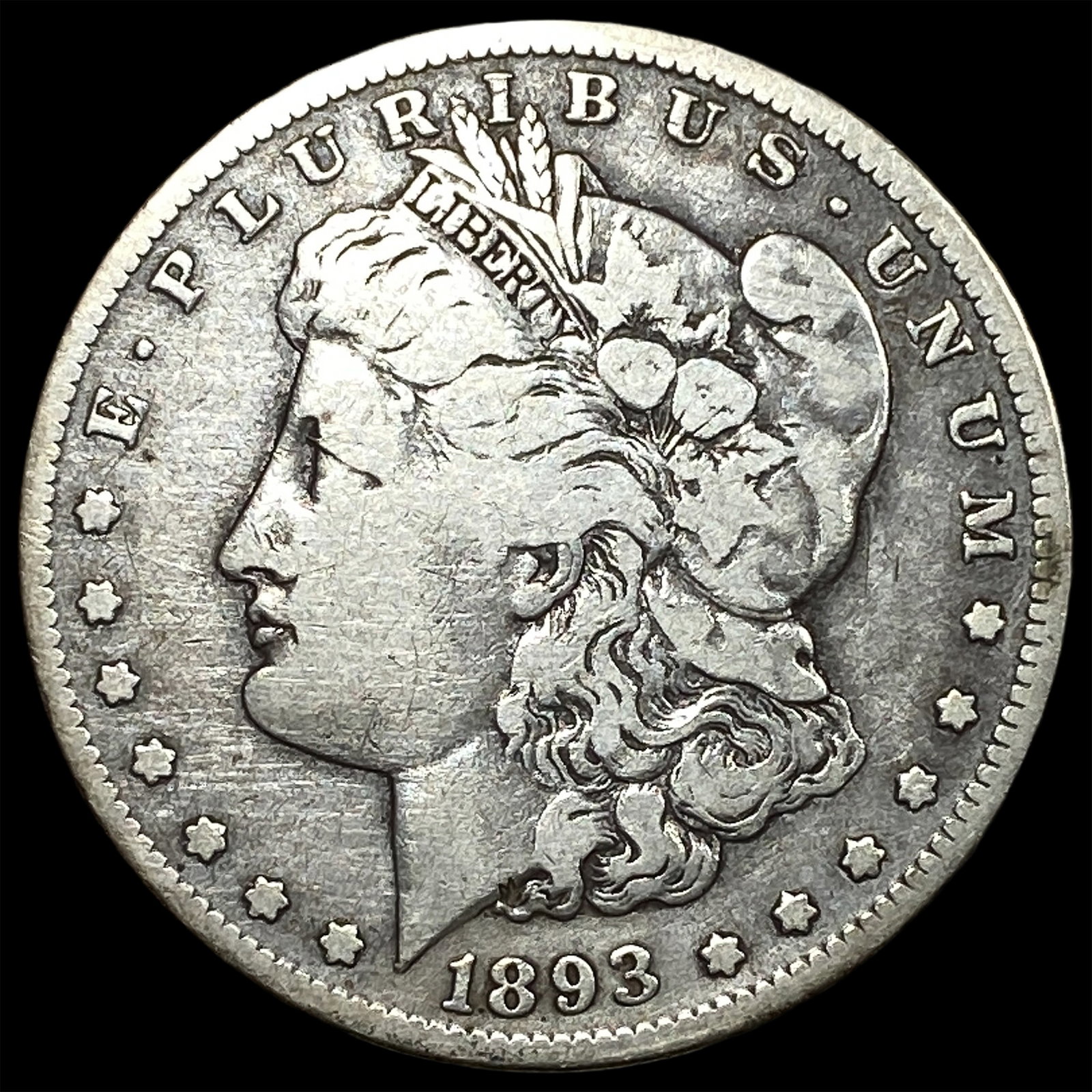 1893-S Morgan Silver Dollar: 1893-S Morgan Silver Dollar