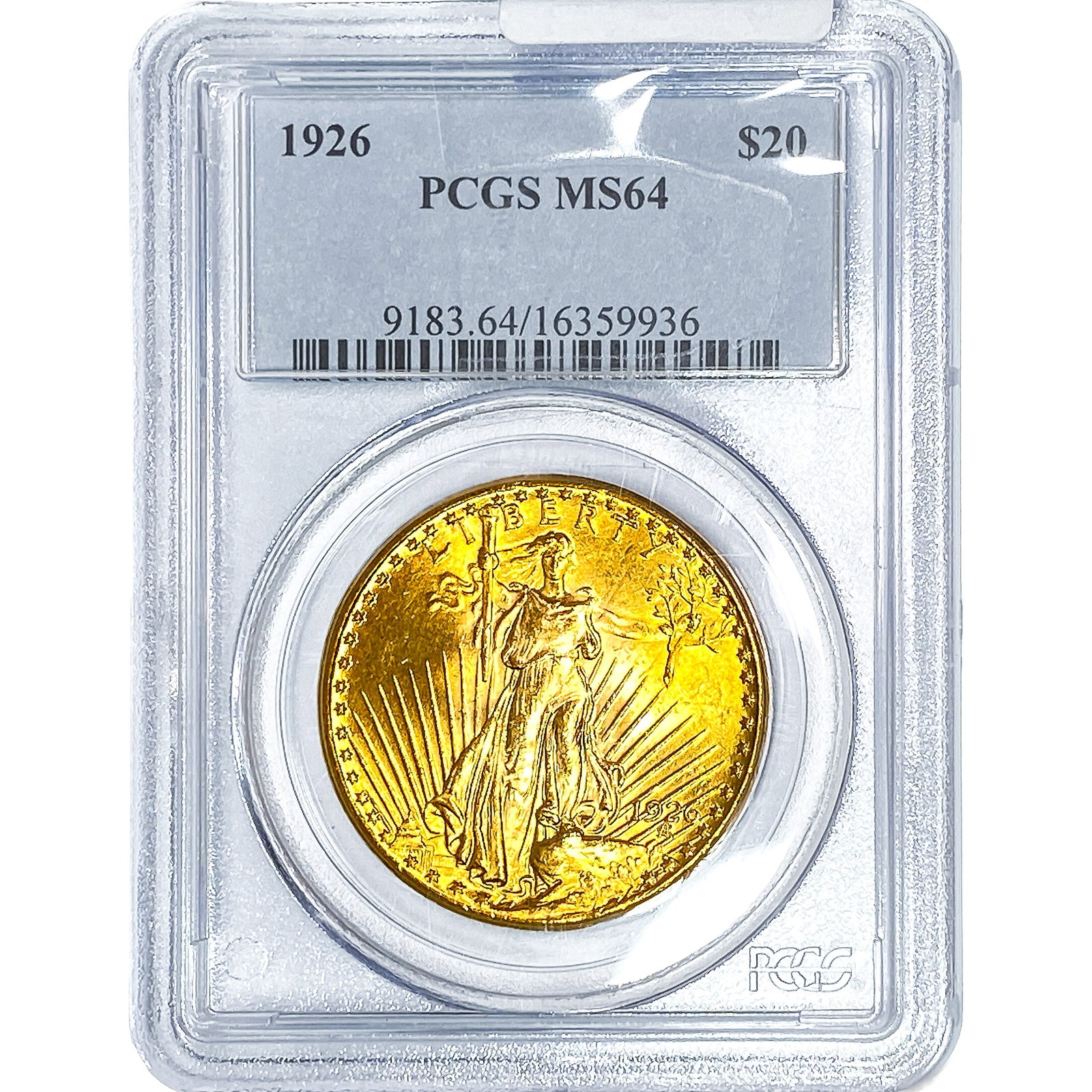 1926 $20 Gold Double Eagle PCGS MS64 (1 of 4)