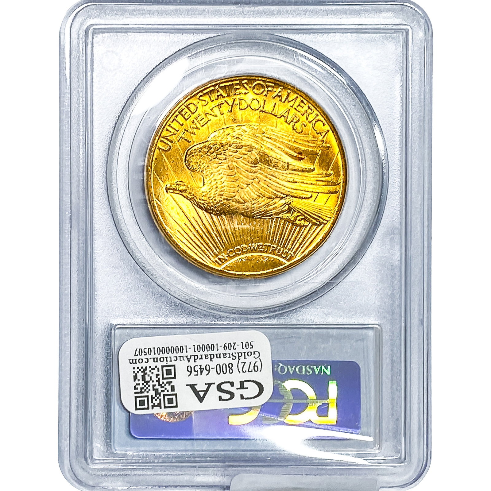 1926 $20 Gold Double Eagle PCGS MS64 - 2