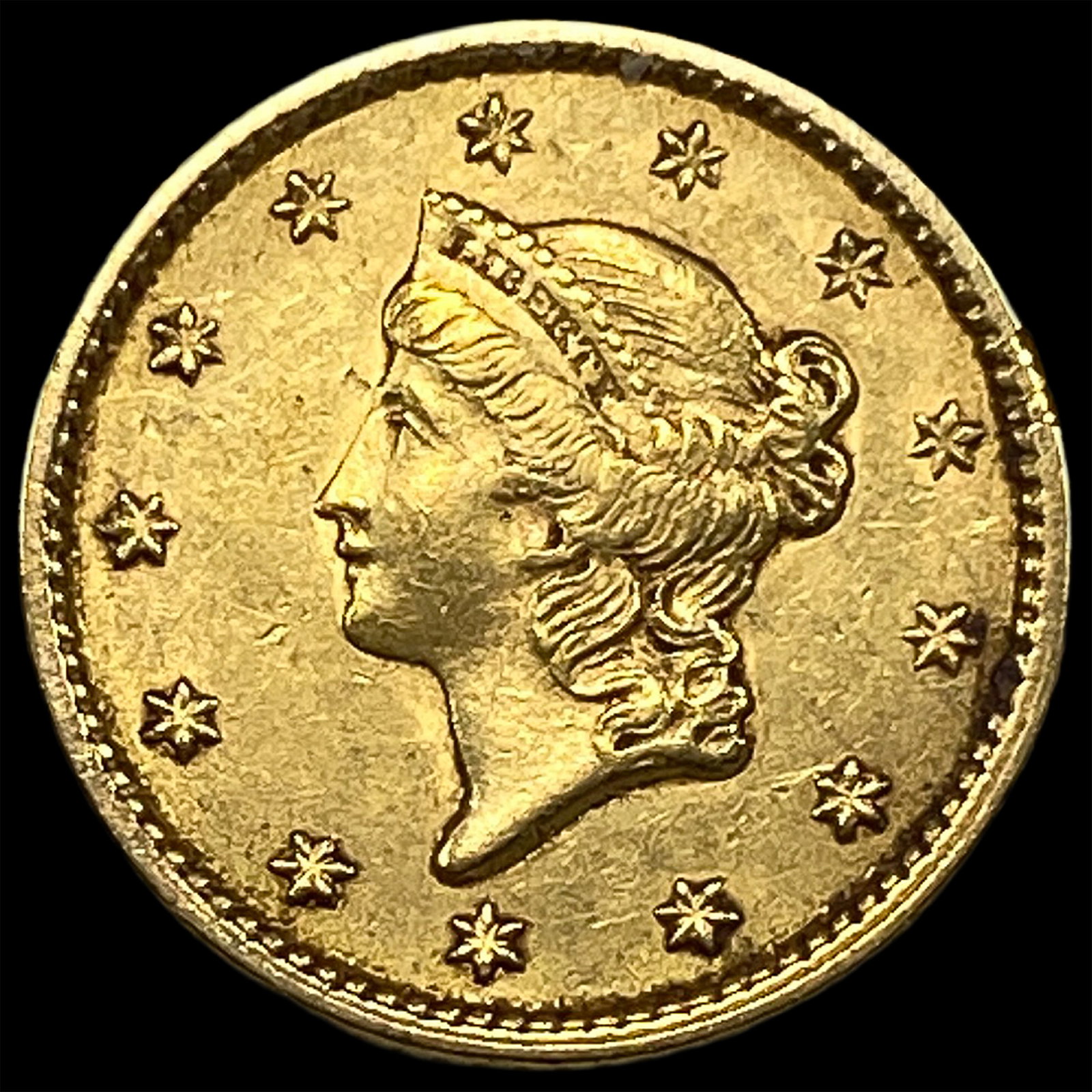 1853 Rare Gold Dollar (1 of 2)