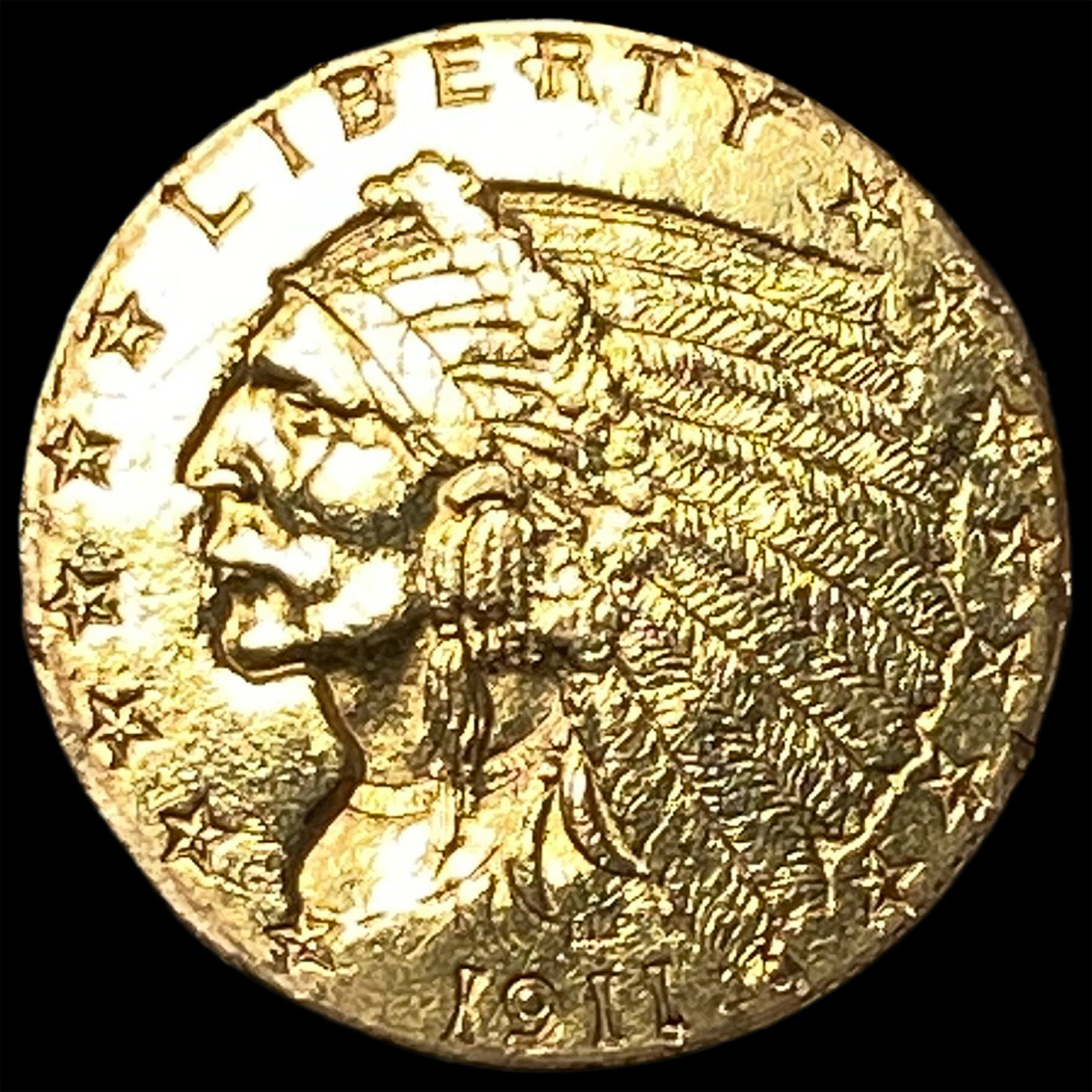 1911 $2.50 Gold Quarter Eagle (1 of 2)