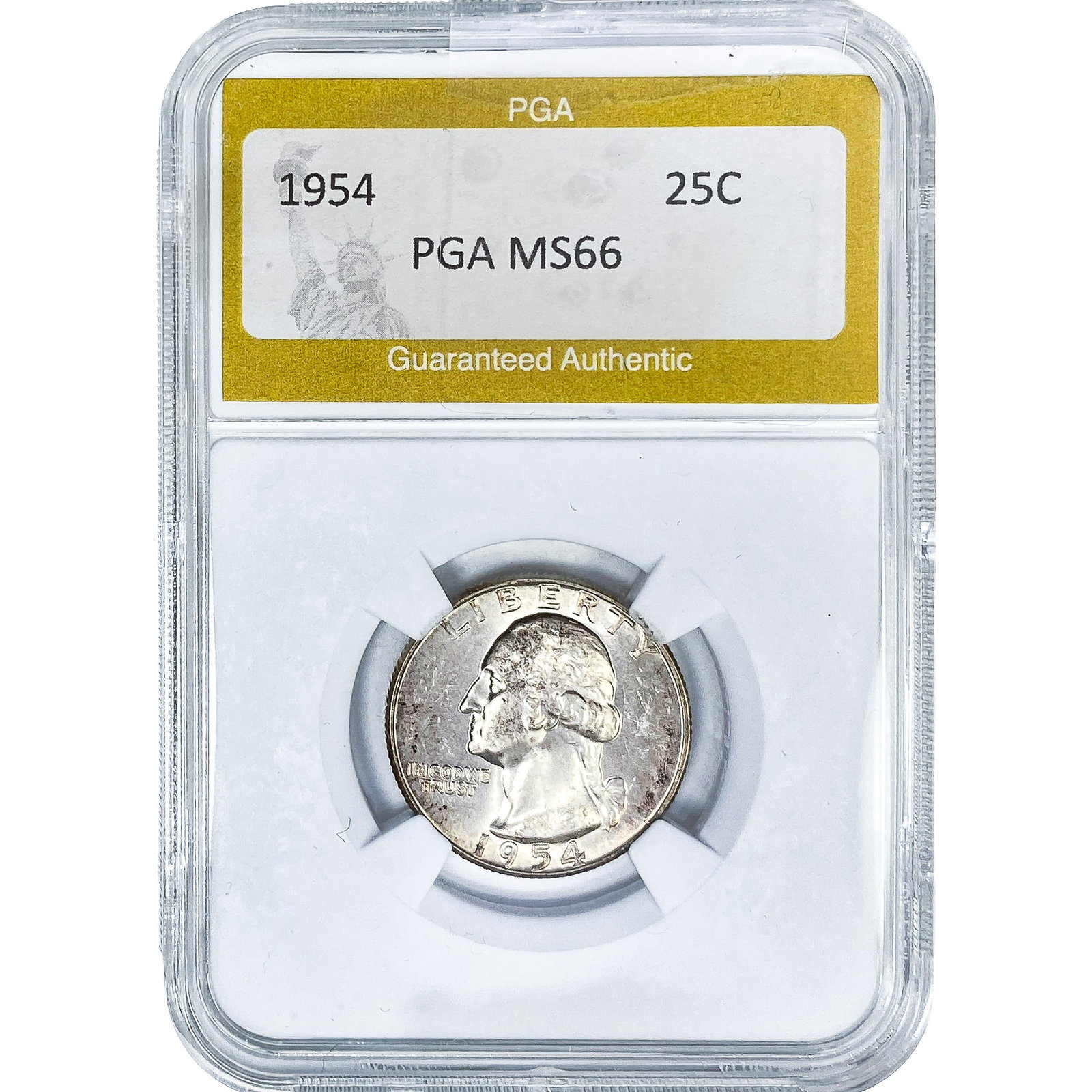 1954 Washington Silver Quarter PGA MS66 (1 of 2)