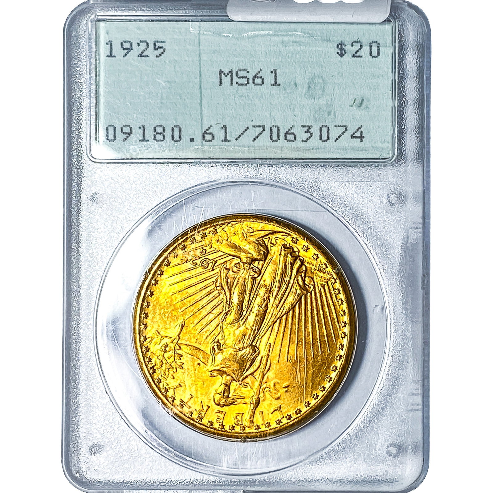 1925 $20 Gold Double Eagle PCGS MS61 (1 of 4)