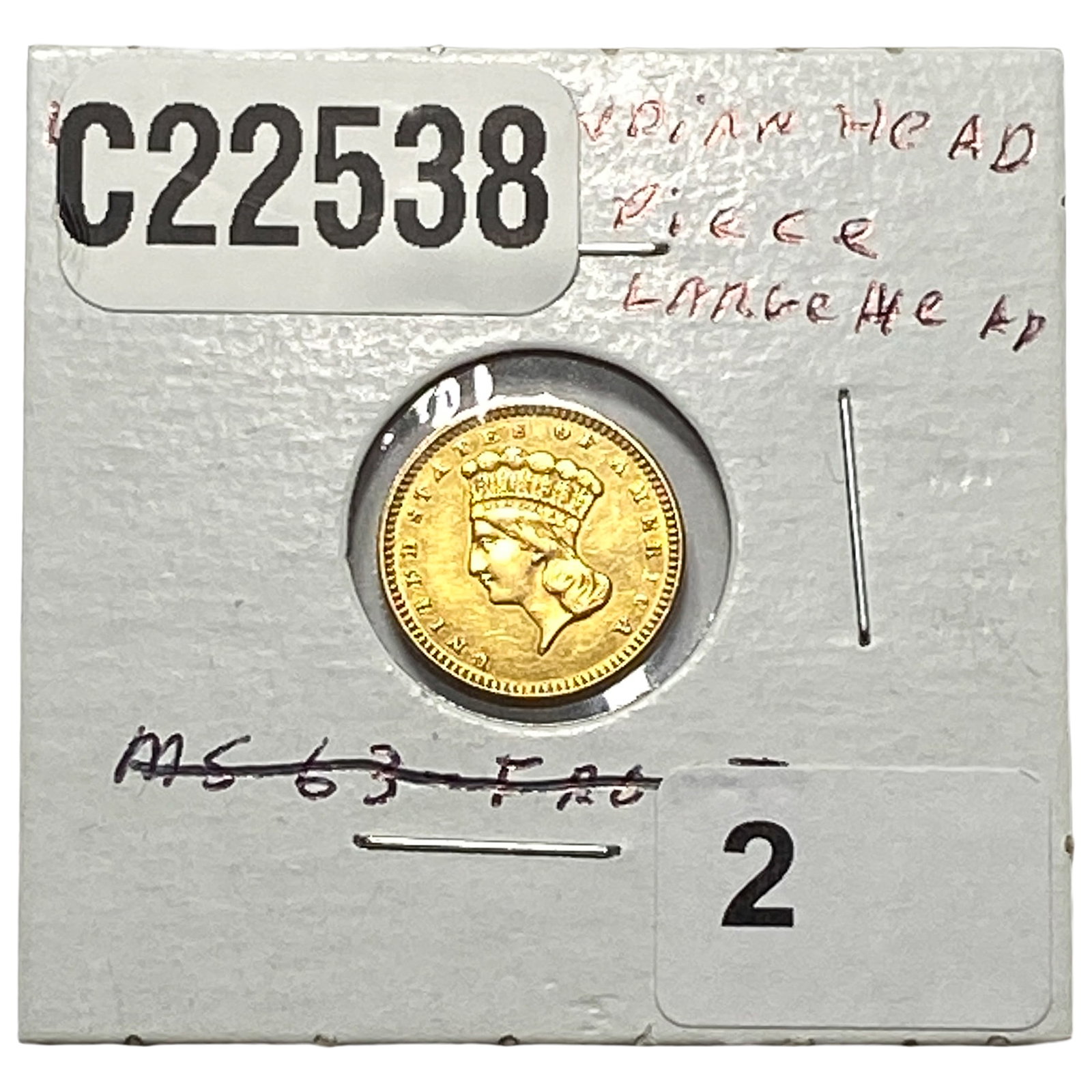 1856-1859 Rare Gold Dollar (1 of 2)