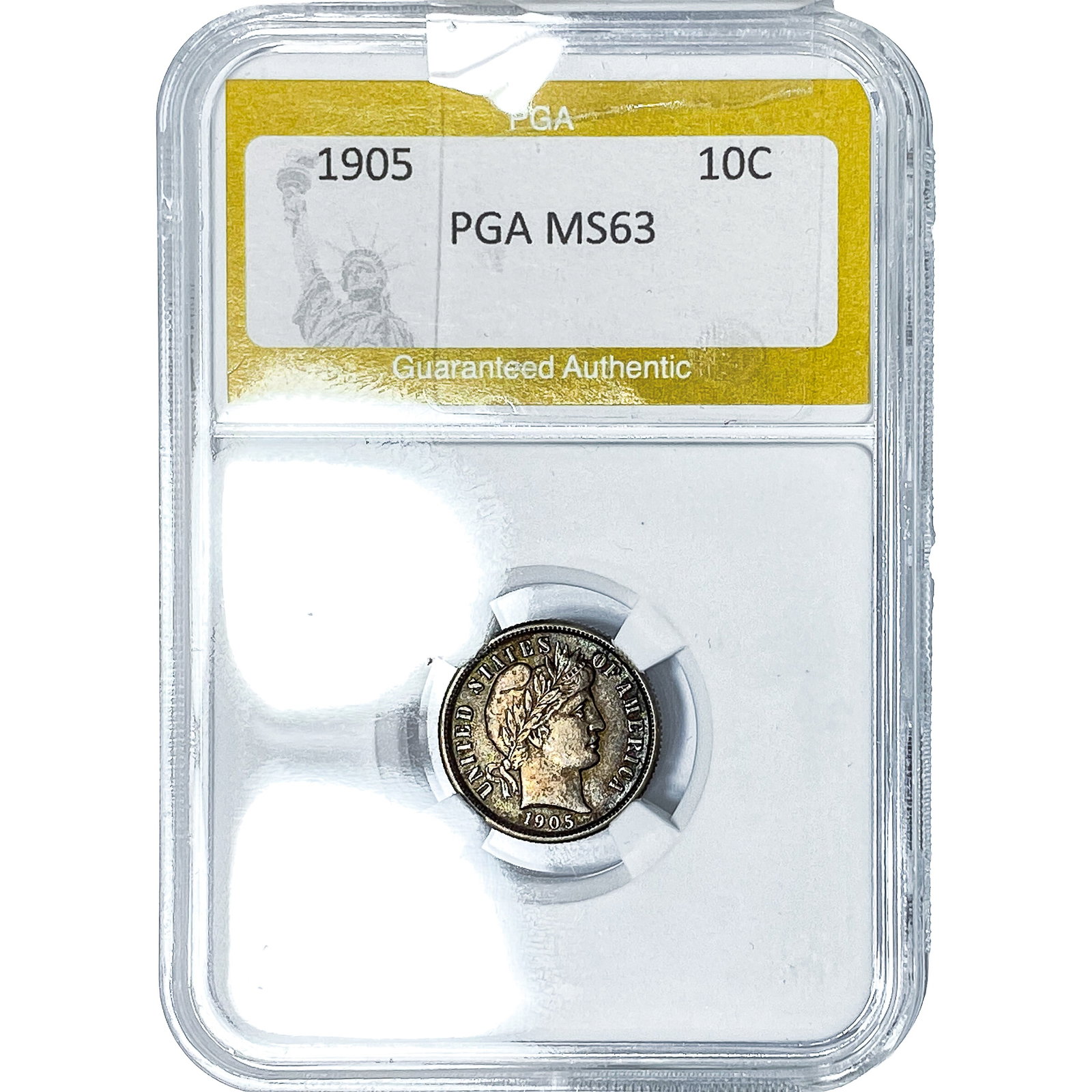 1905 Barber Dime PGA MS63 (1 of 2)
