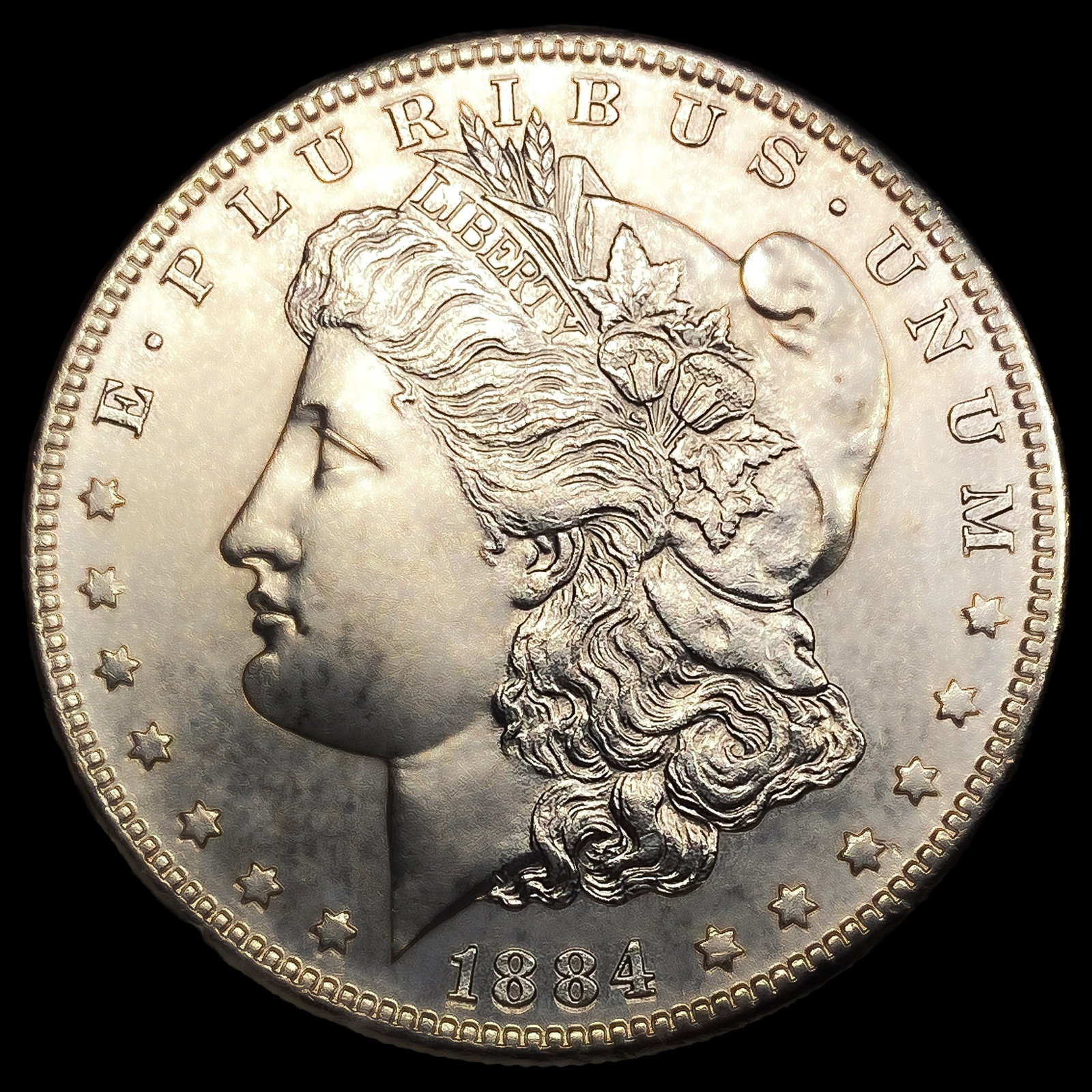 1884-S Morgan Silver Dollar (1 of 2)