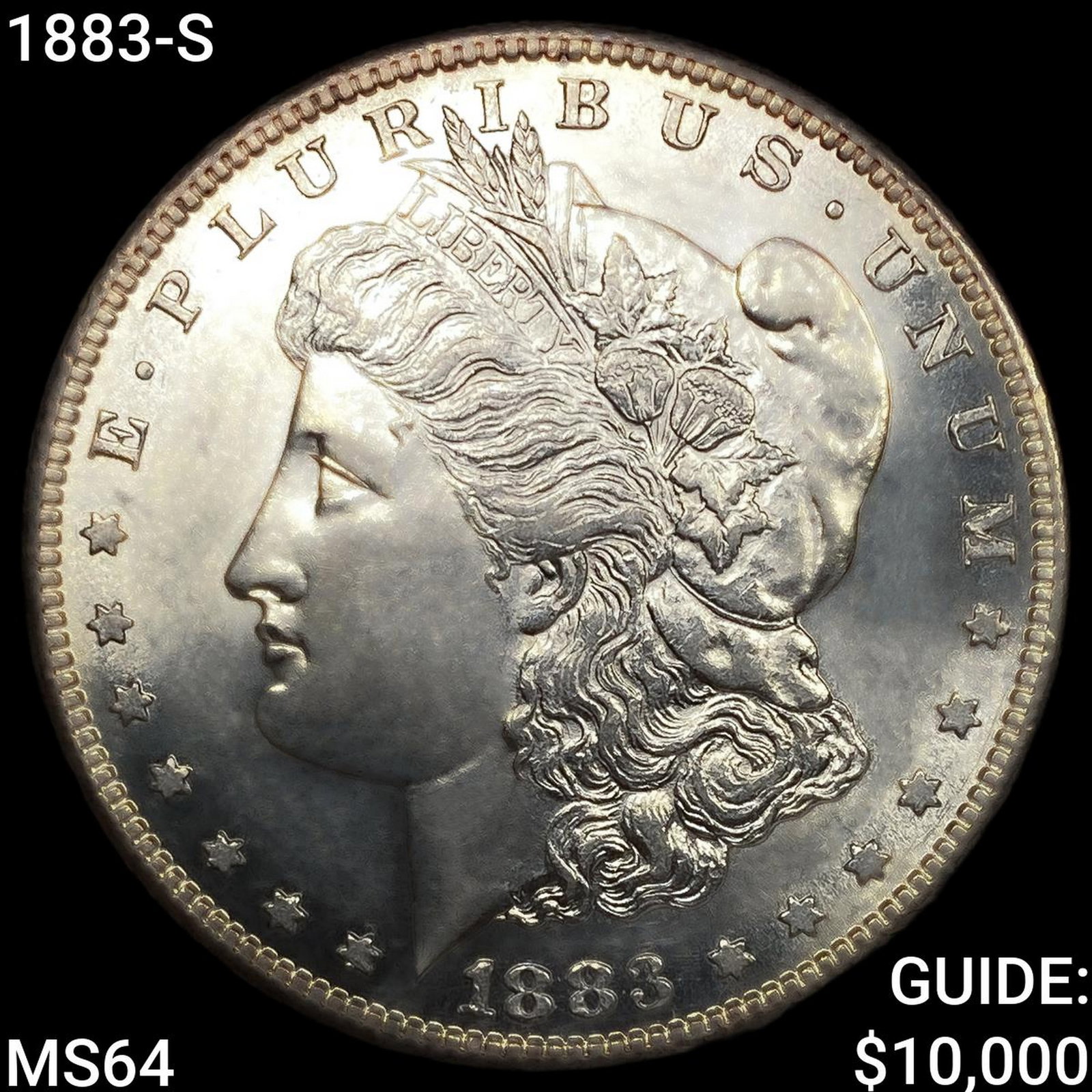 1883-S Morgan Silver Dollar CHOICE BU: 1883-S Morgan Silver Dollar CHOICE BU