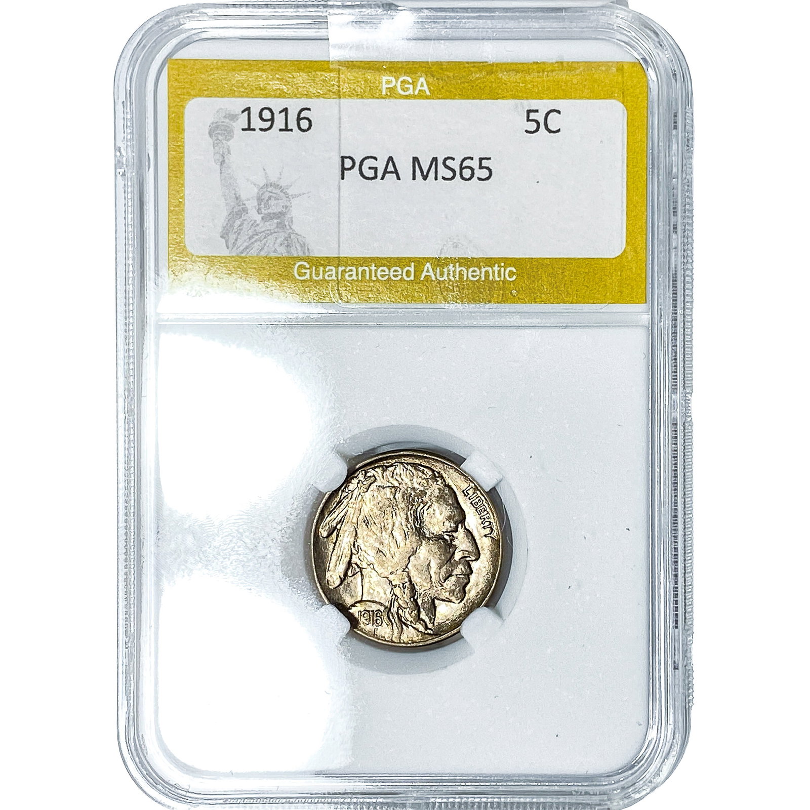 1916 Buffalo Nickel PGA MS65 (1 of 2)