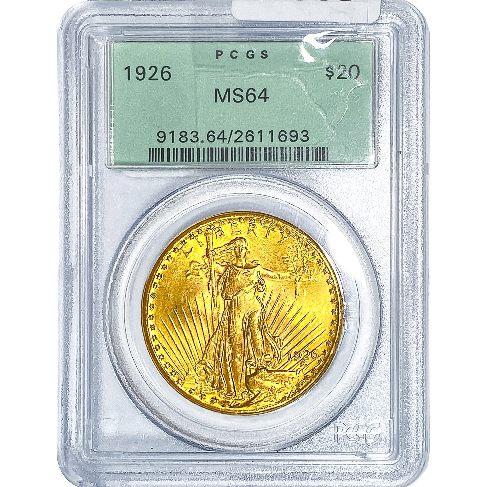 1926 $20 Gold Double Eagle PCGS MS64 (1 of 4)