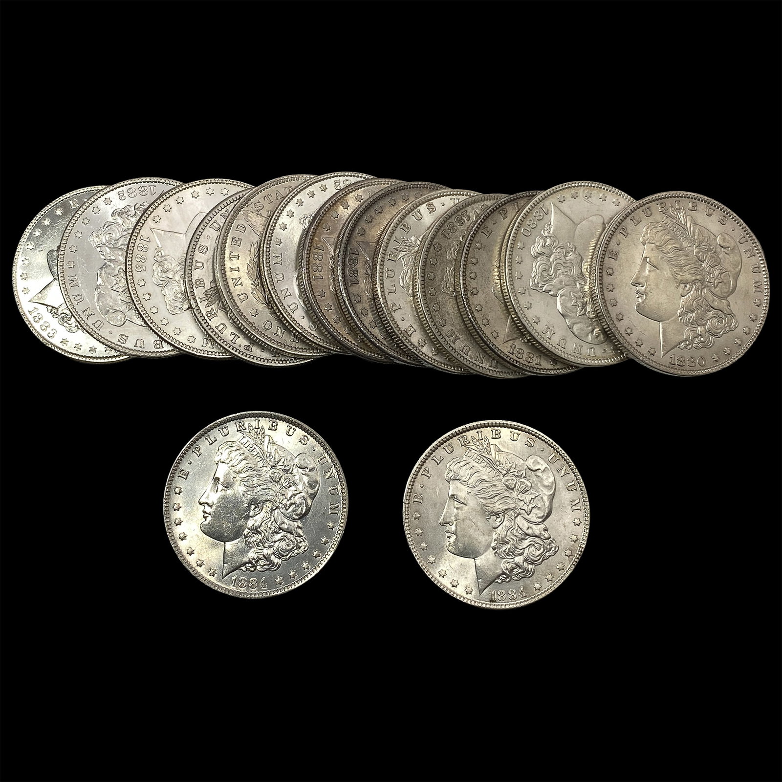 [15] 1880-1885 Morgan Silver Dollar Roll (1 of 2)