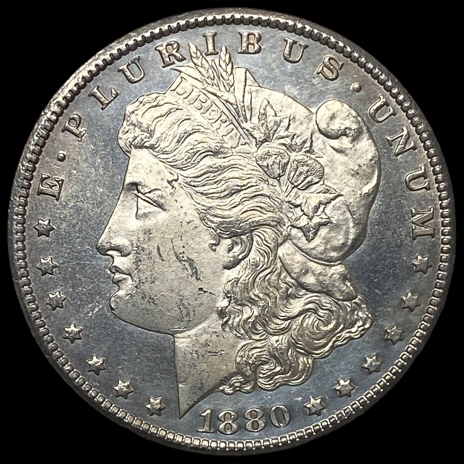 1880-CC Morgan Silver Dollar (1 of 2)