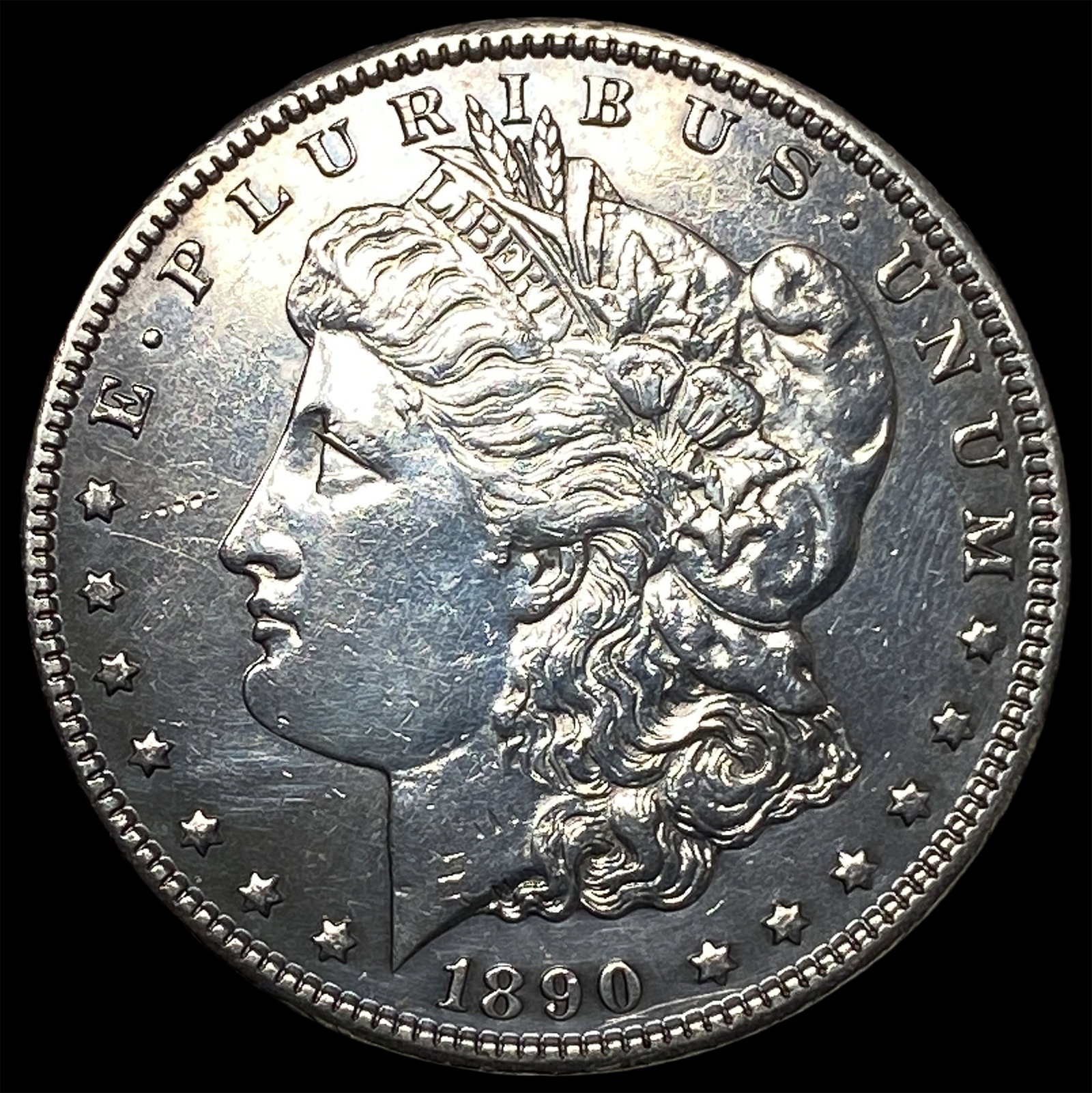 1890-CC Morgan Silver Dollar (1 of 2)