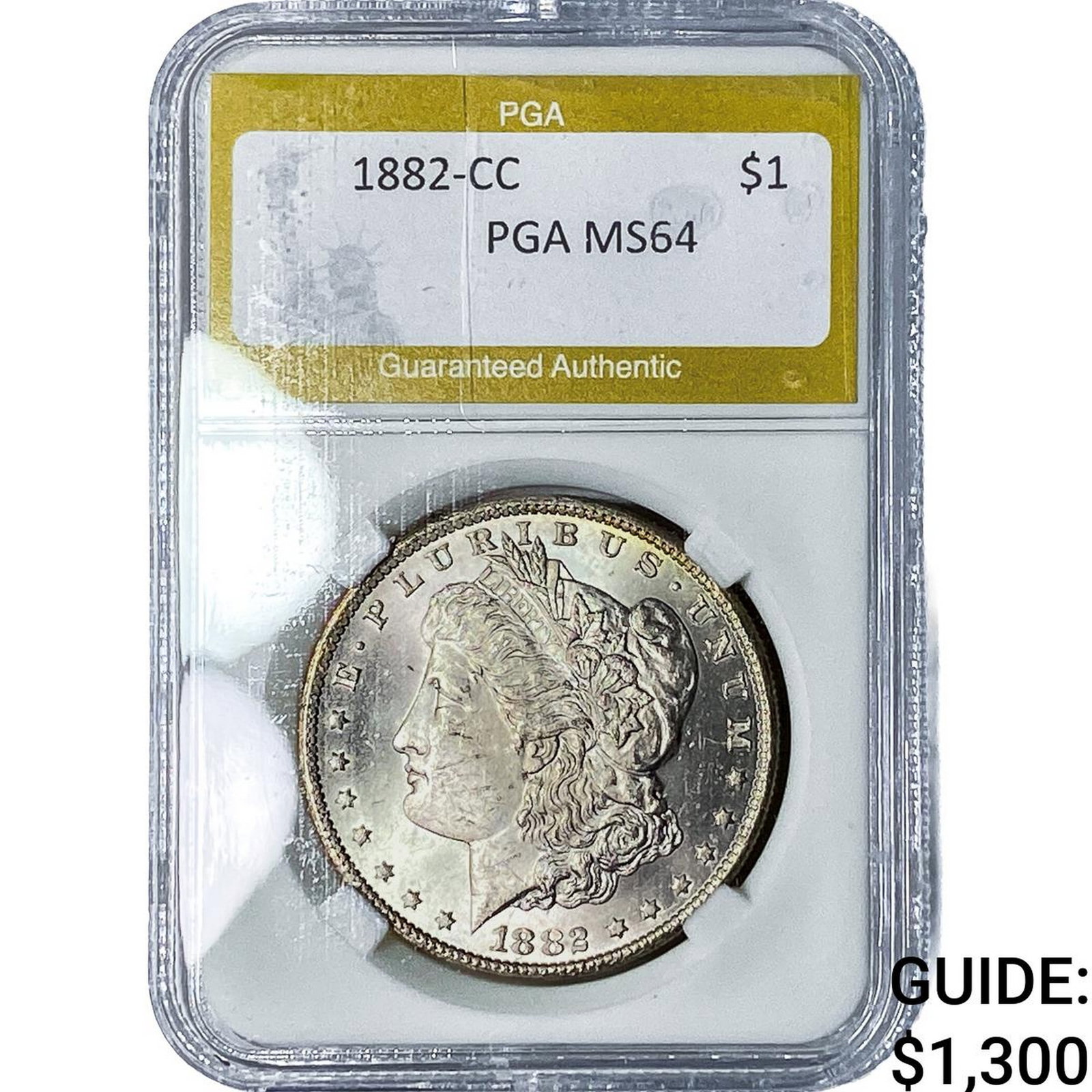 1882-CC Morgan Silver Dollar PGA MS64 (1 of 2)