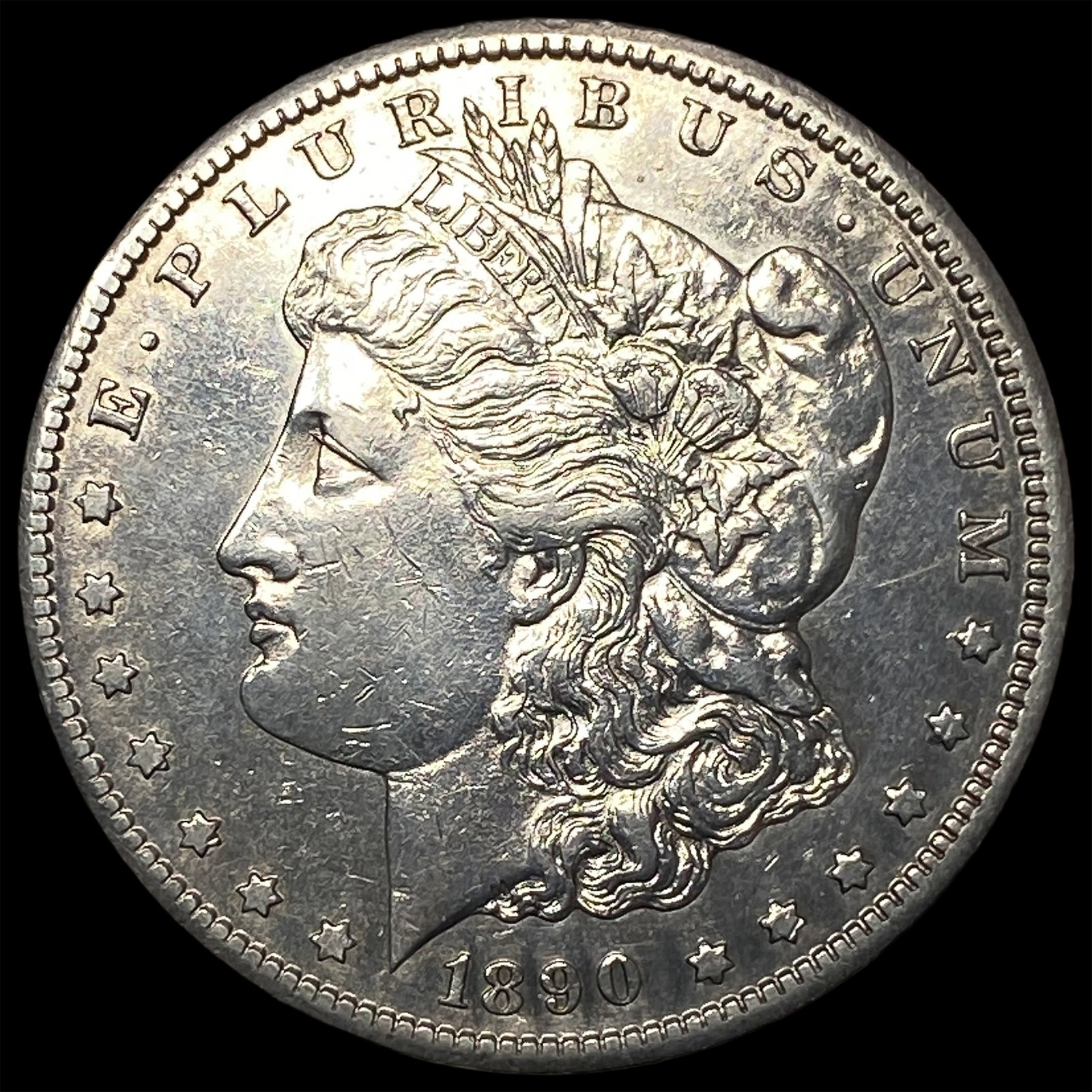 1890-CC Morgan Silver Dollar: 1890-CC Morgan Silver Dollar