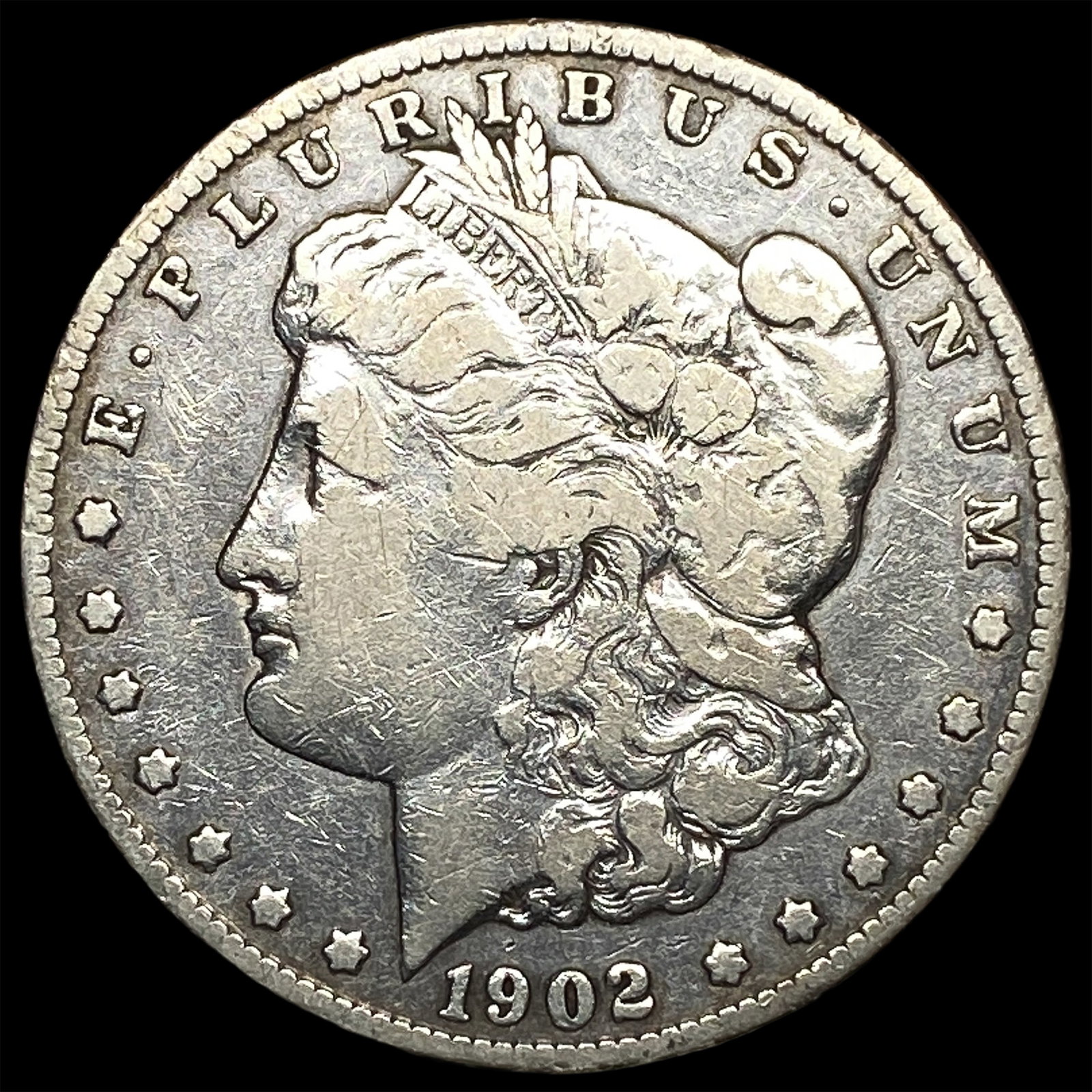 1902-S Morgan Silver Dollar: 1902-S Morgan Silver Dollar