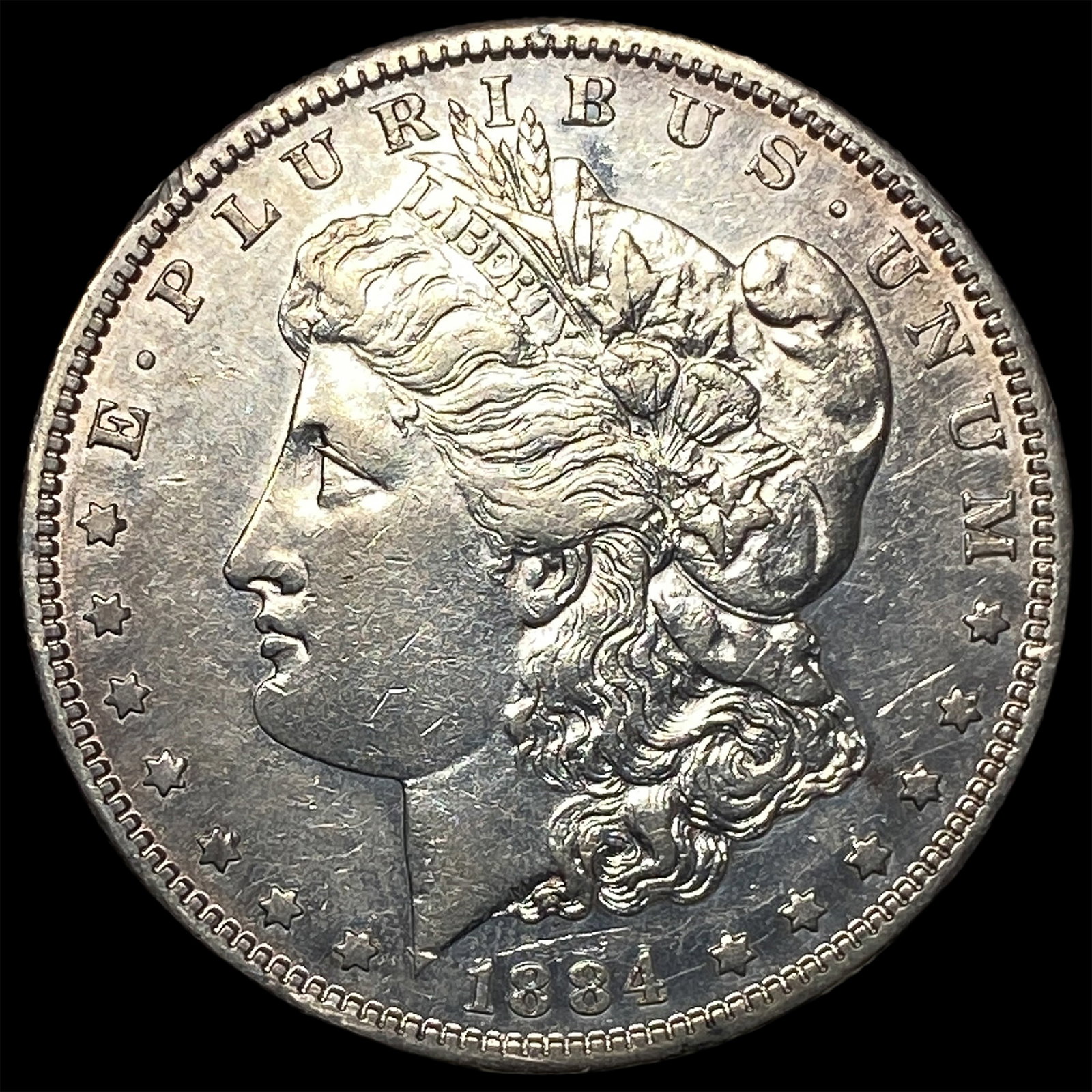 1884-S Morgan Silver Dollar: 1884-S Morgan Silver Dollar