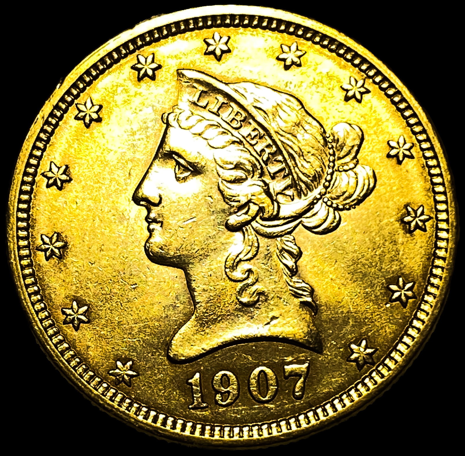 1907 $10 Gold Eagle (1 of 2)