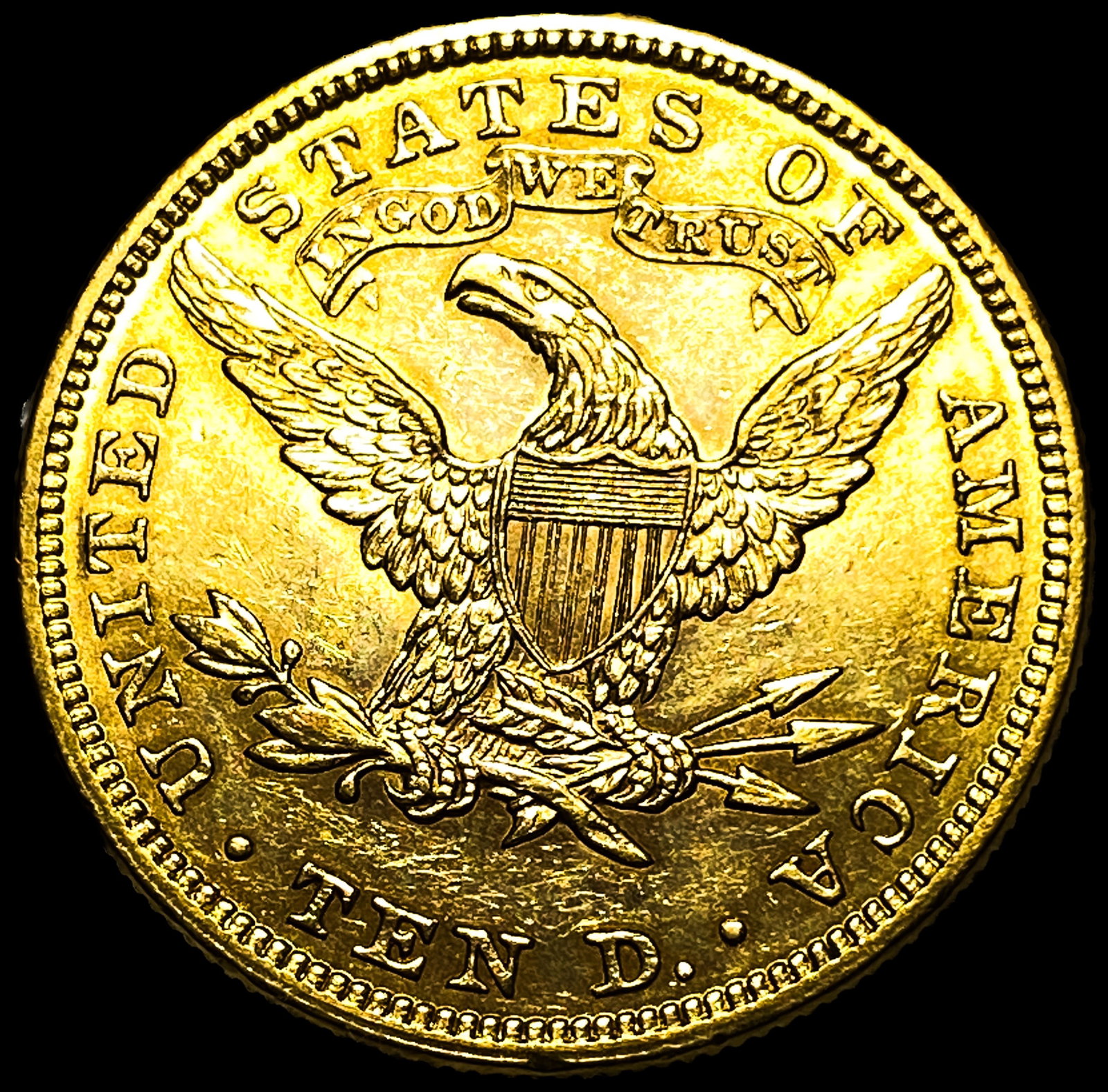 1907 $10 Gold Eagle - 2