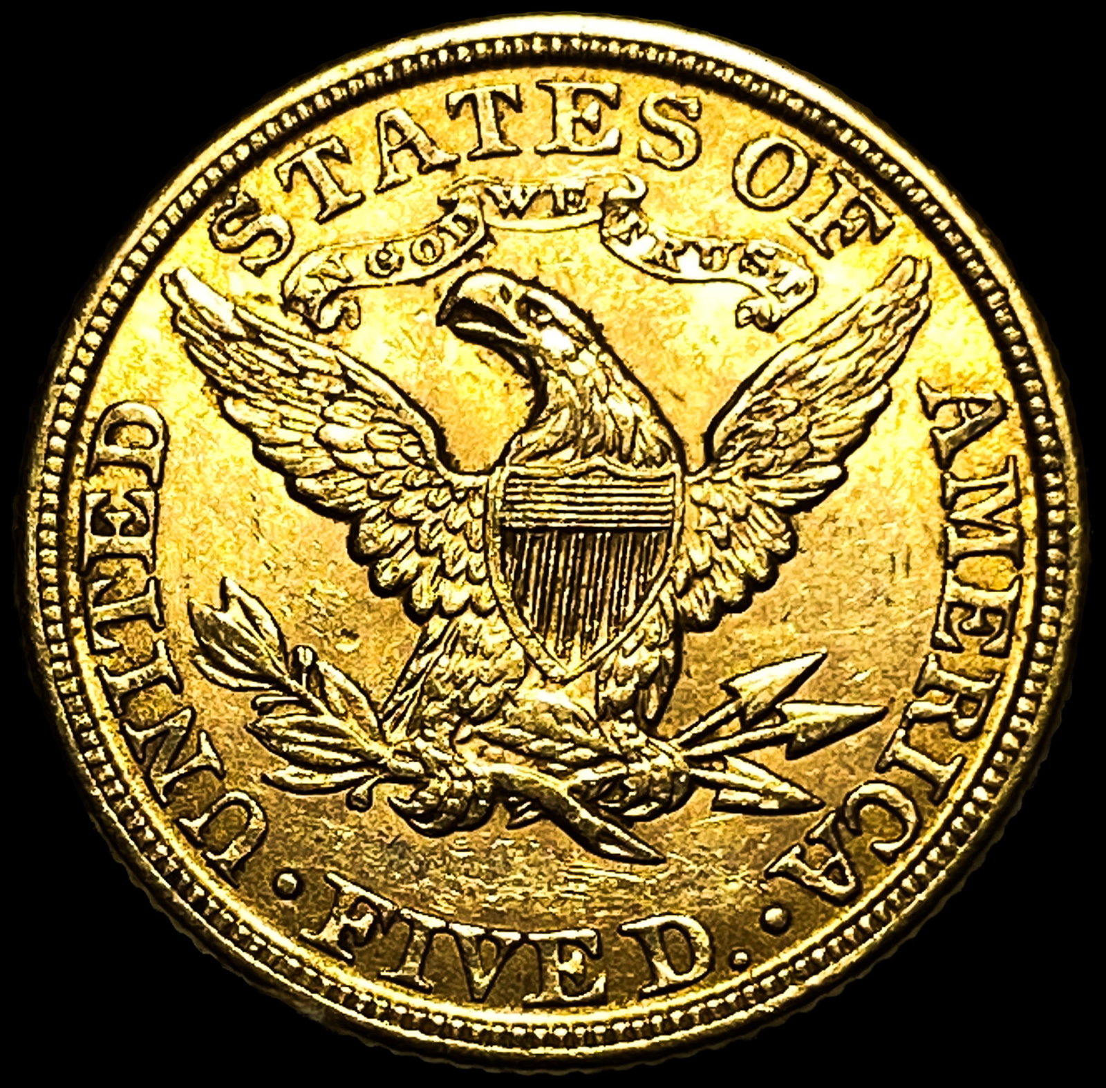 1907 $5 Gold Half Eagle - 2