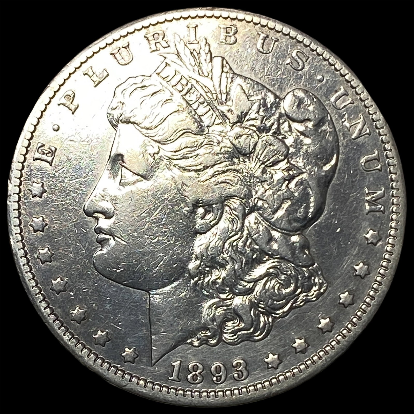1893-CC Morgan Silver Dollar: 1893-CC Morgan Silver Dollar