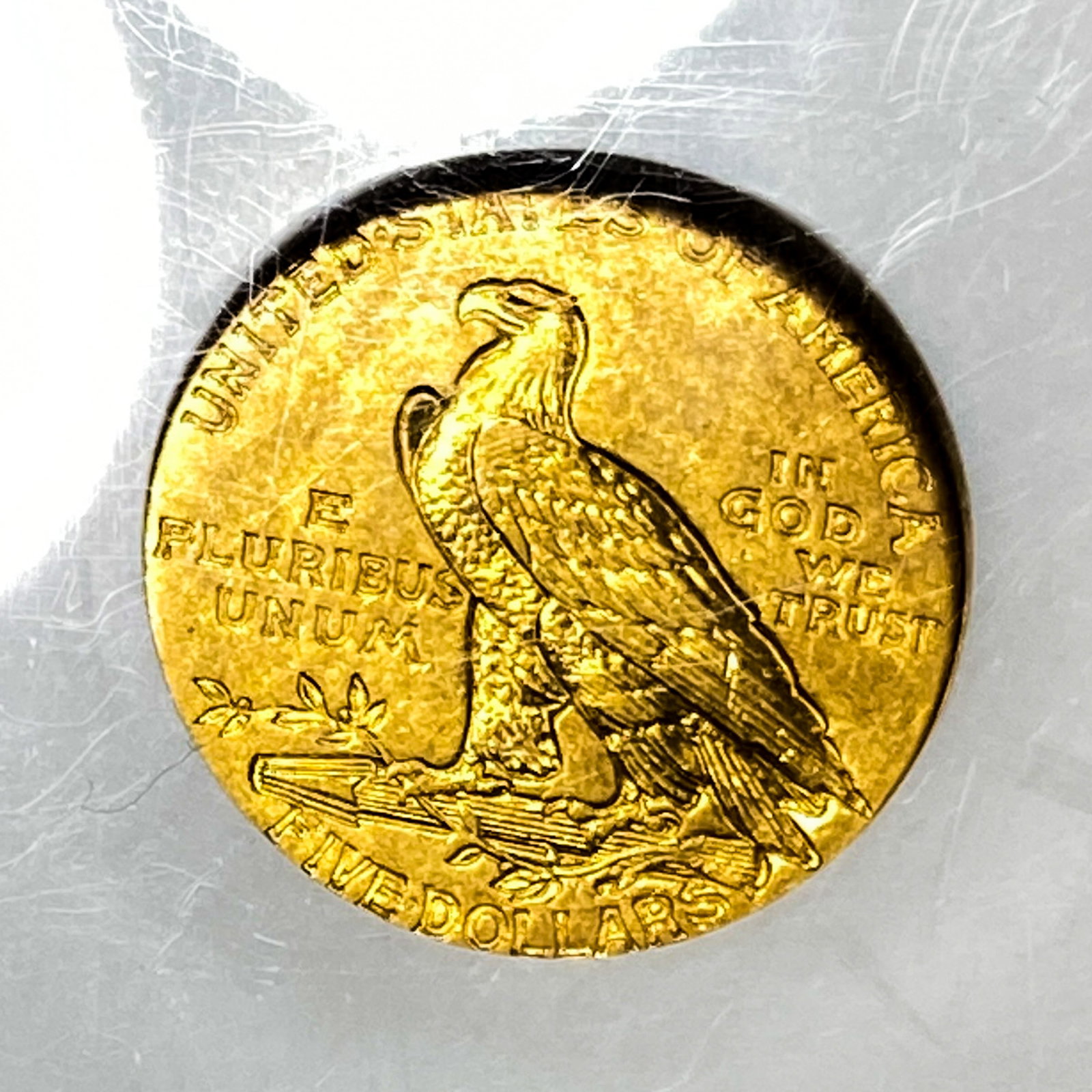 1913 $5 Gold Half Eagle NGC - 4