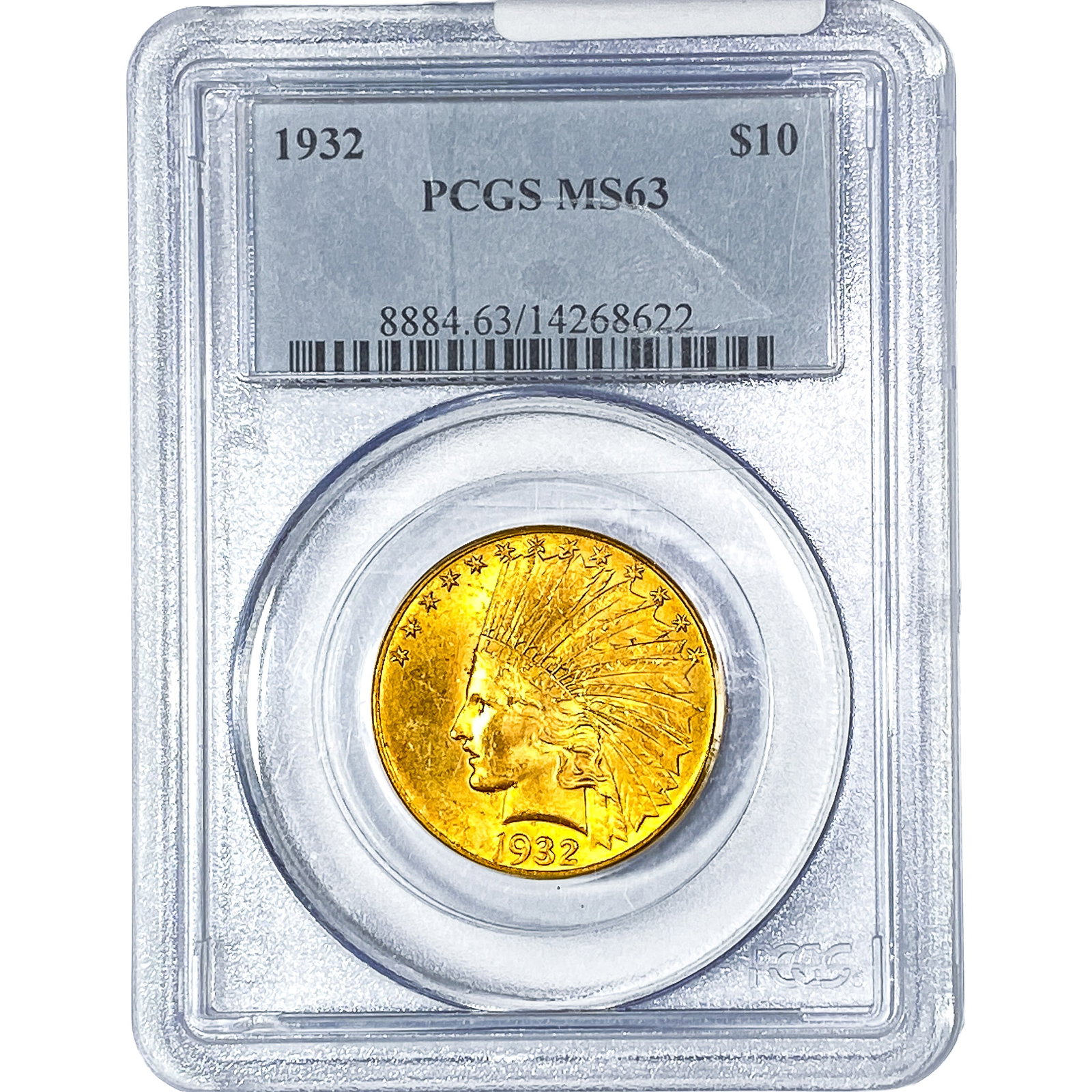 1932 $10 Gold Eagle PCGS: 1932 $10 Gold Eagle PCGS