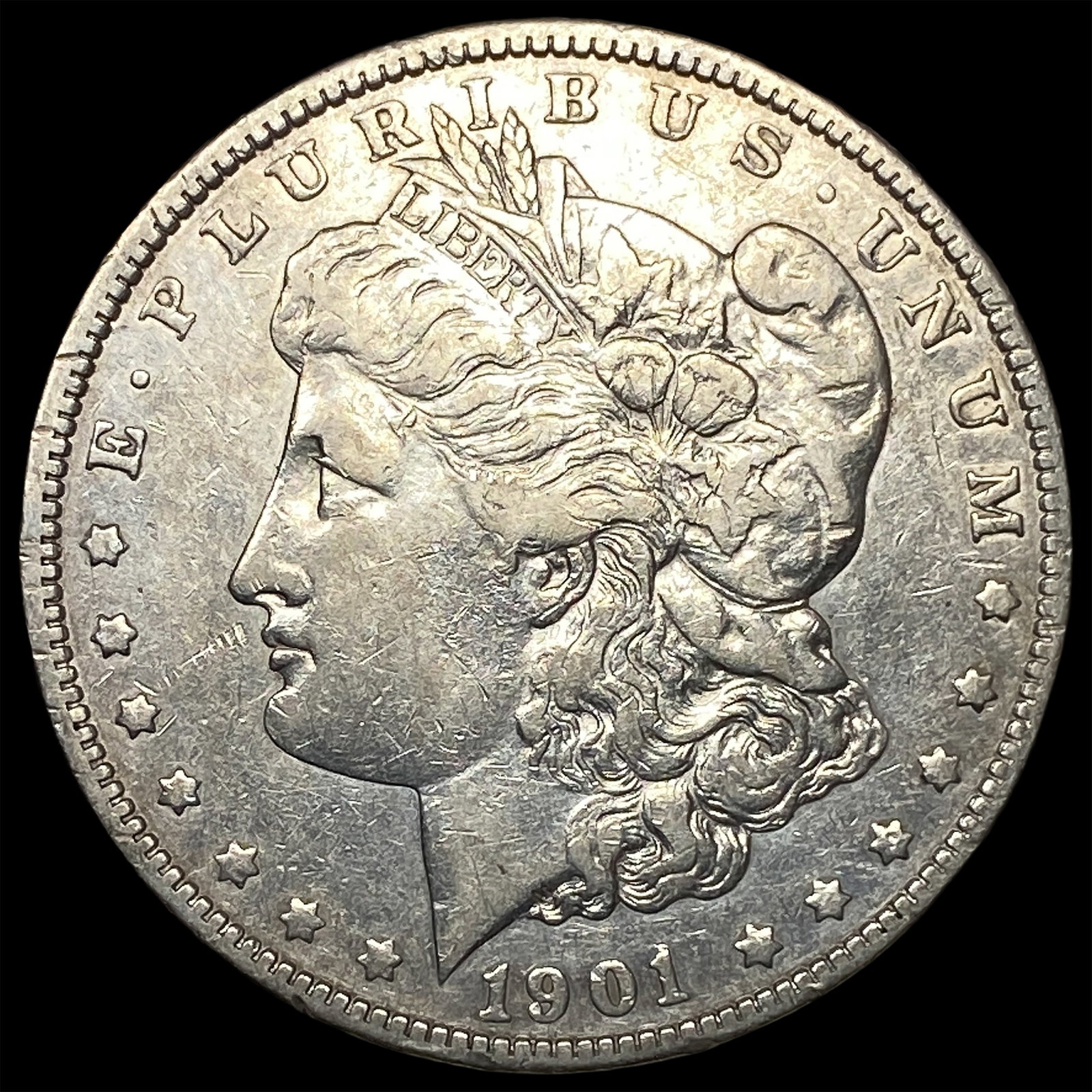 1901 Morgan Silver Dollar (1 of 2)