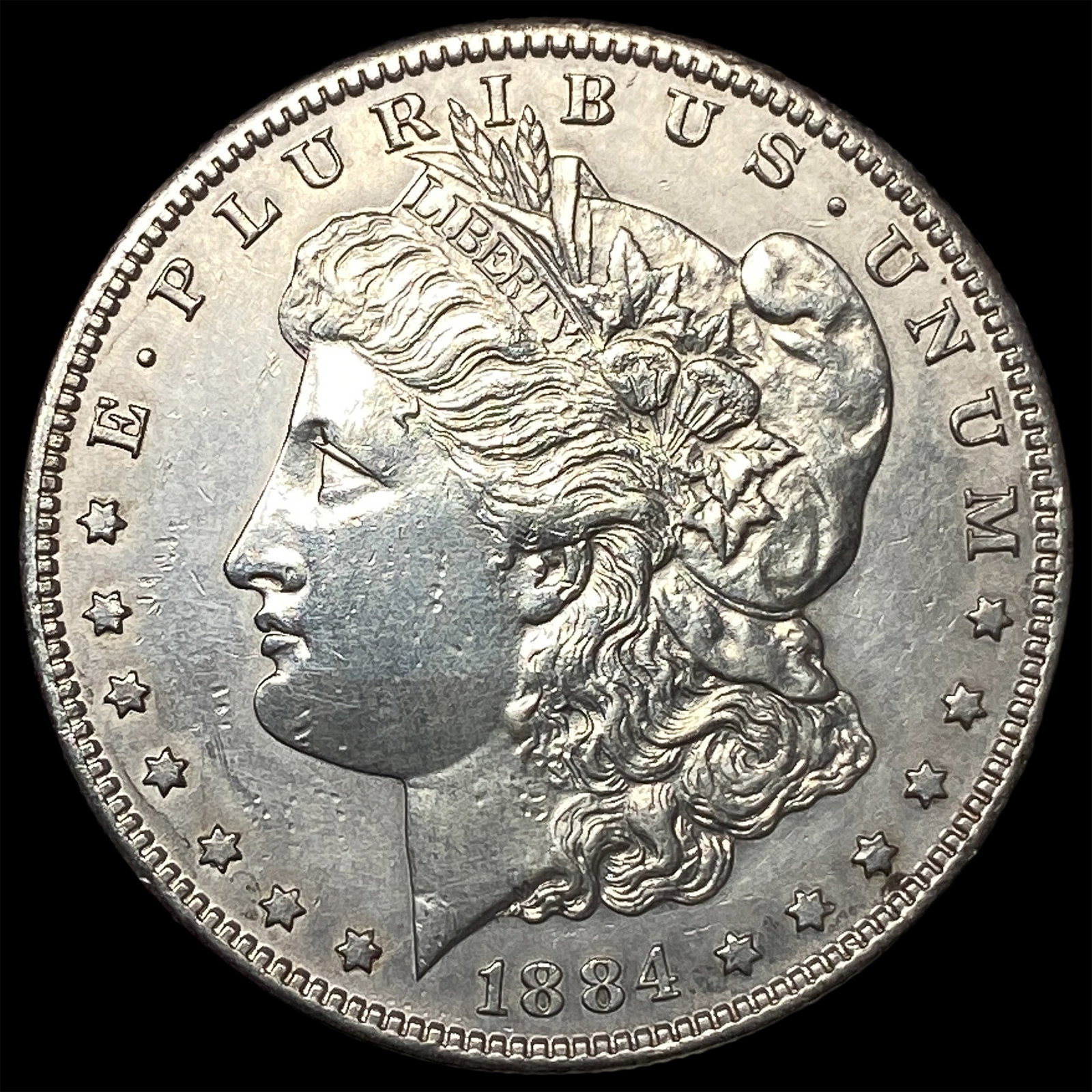 1884-S Morgan Silver Dollar: 1884-S Morgan Silver Dollar