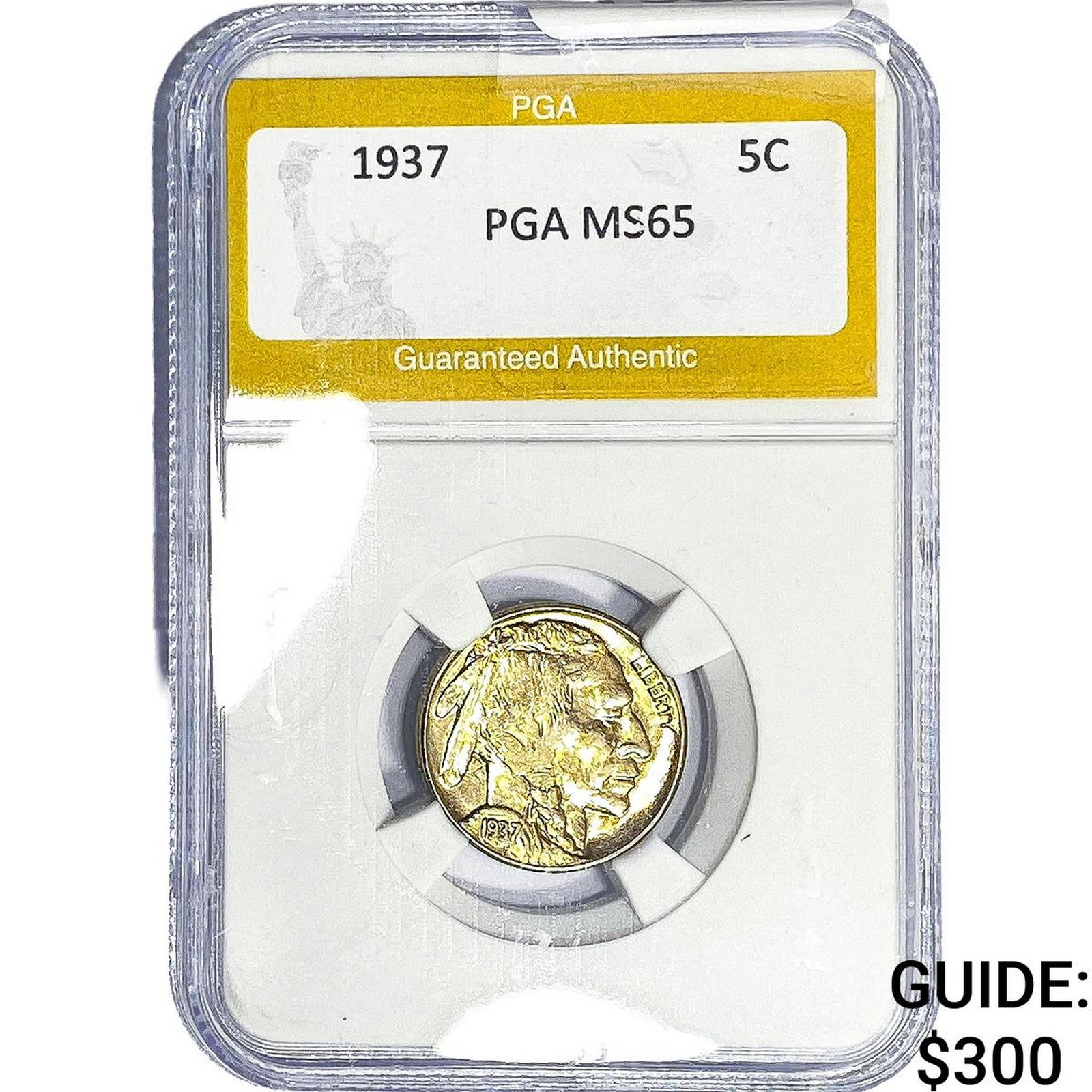 1937 Buffalo Nickel PGA MS65 (1 of 2)