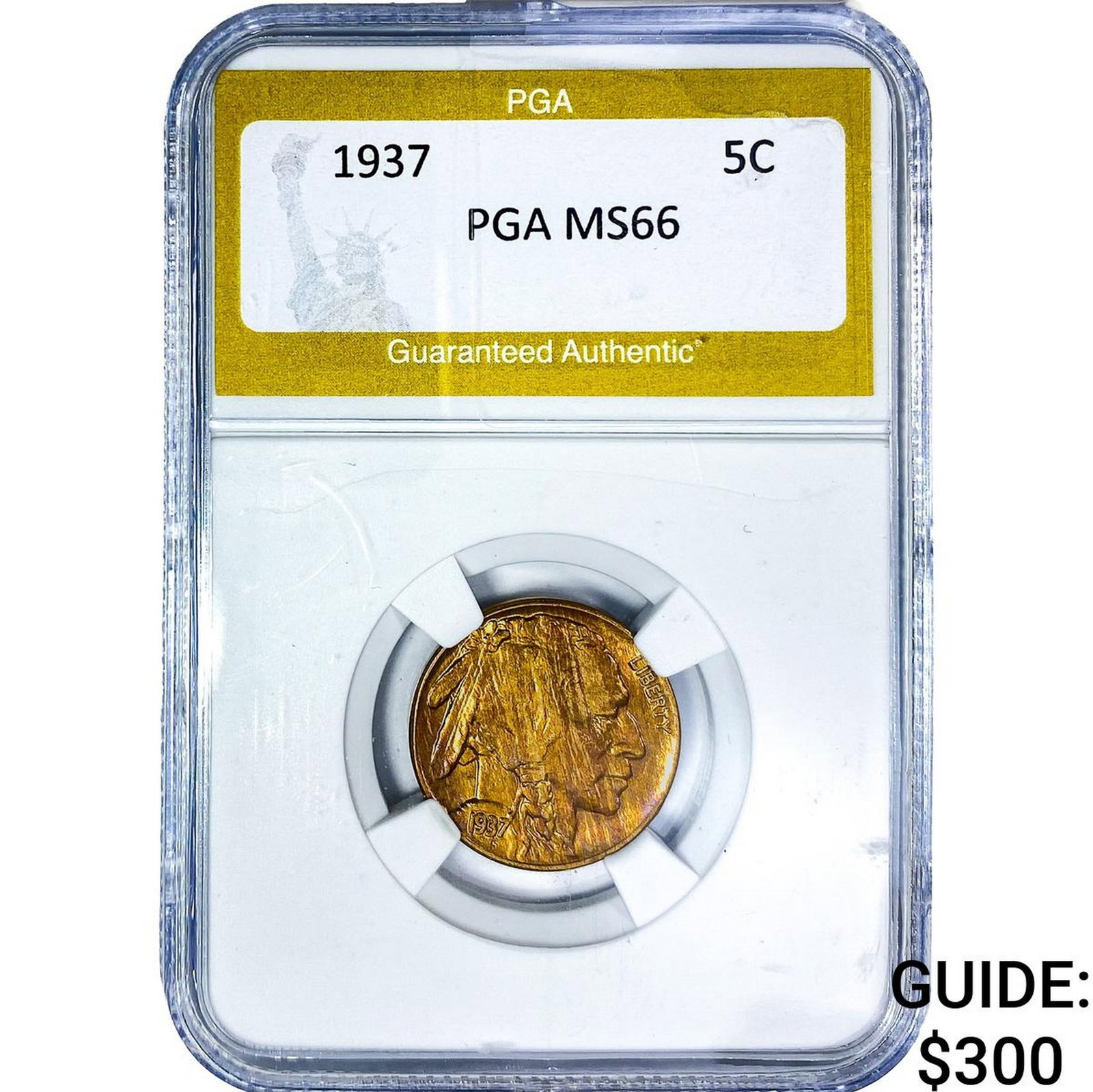 1937 Buffalo Nickel PGA MS66 (1 of 2)