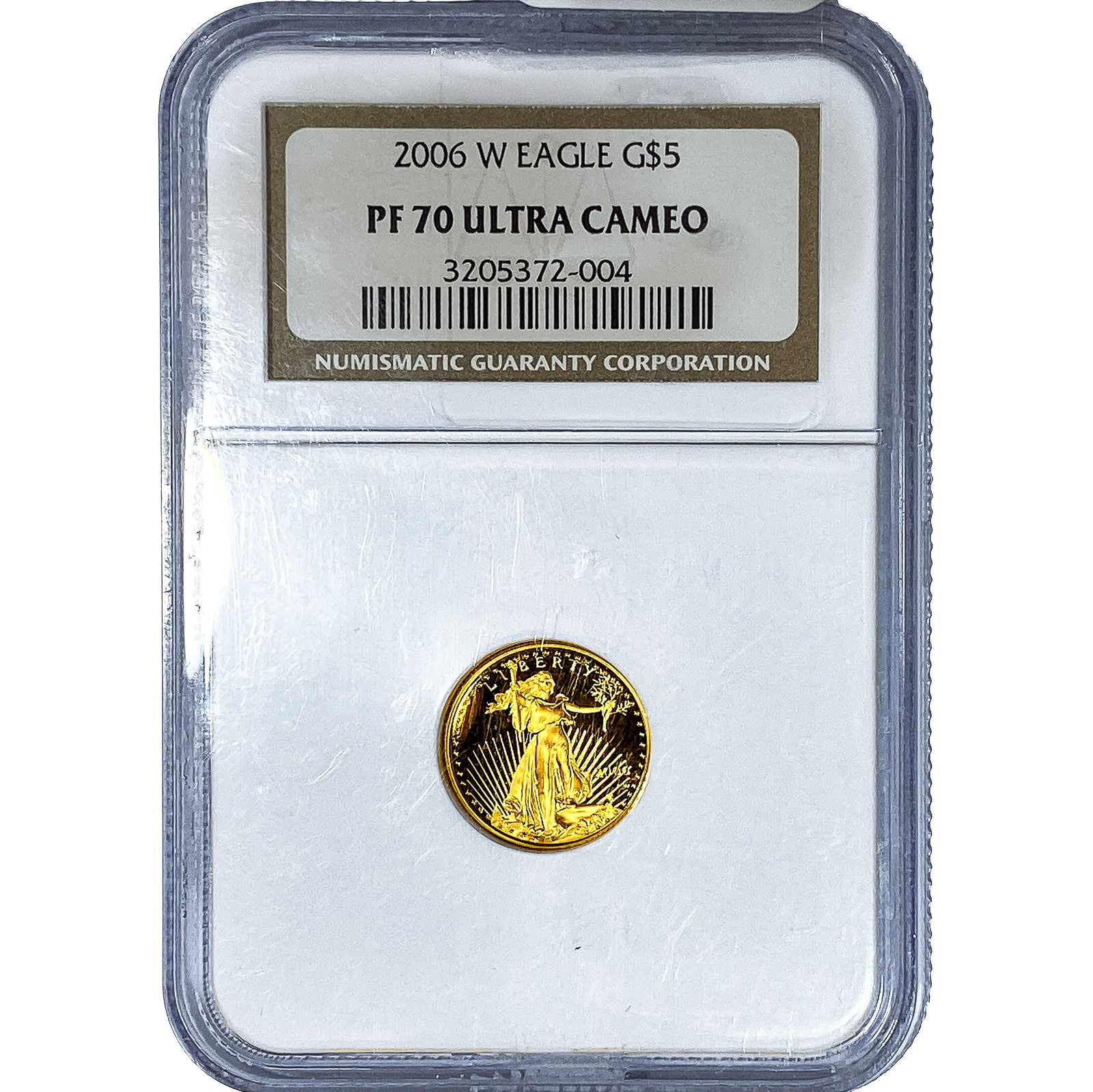 2006-W Gold $5 American Eagle 1/10oz NGC PF70 Ultra Cameo (1 of 4)